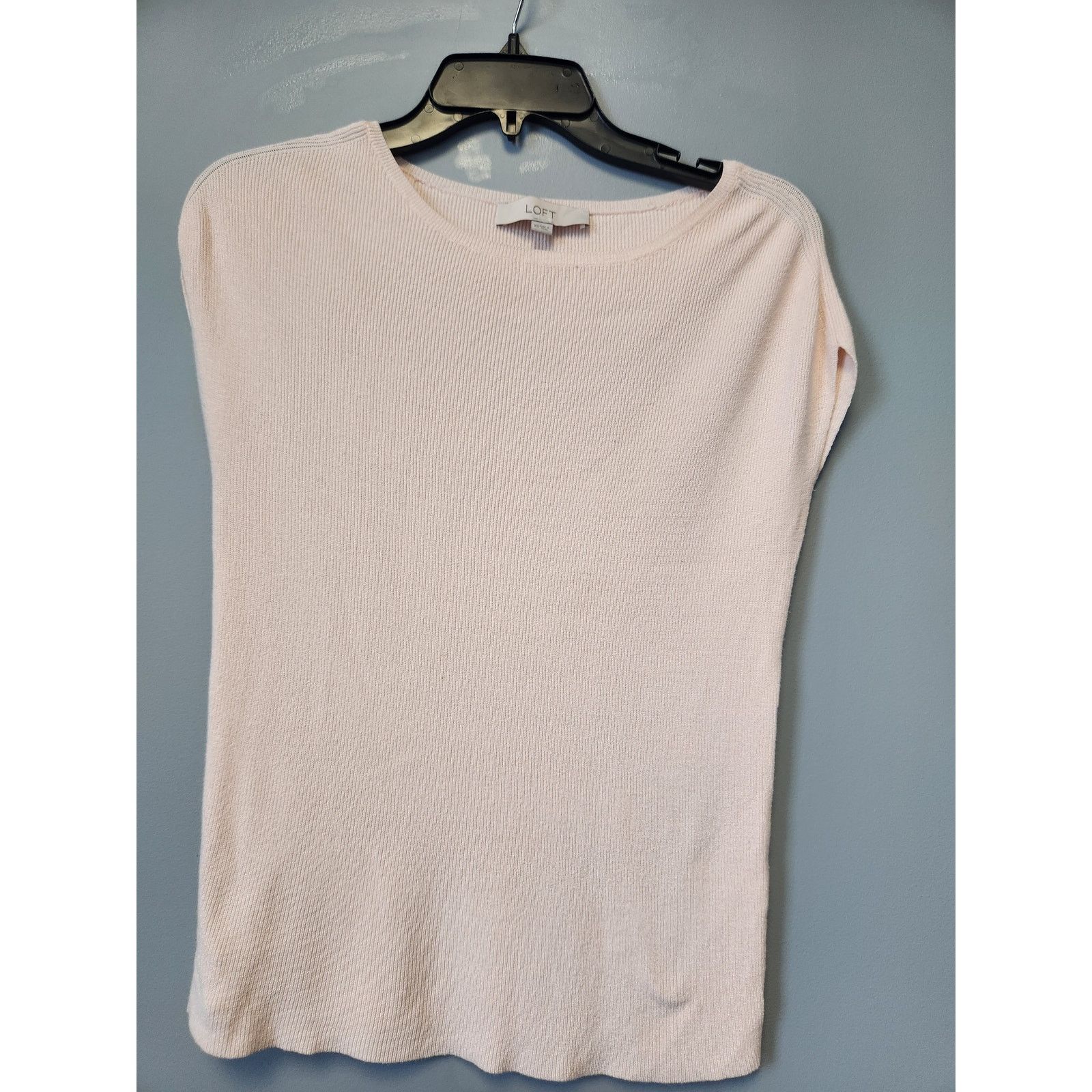 Loft NWOT Loft Knit Sweater Tank Vest Sleeveless Blush Pink XS Size XS / US 0-2 / IT 36-38 - 1 Thumbnail