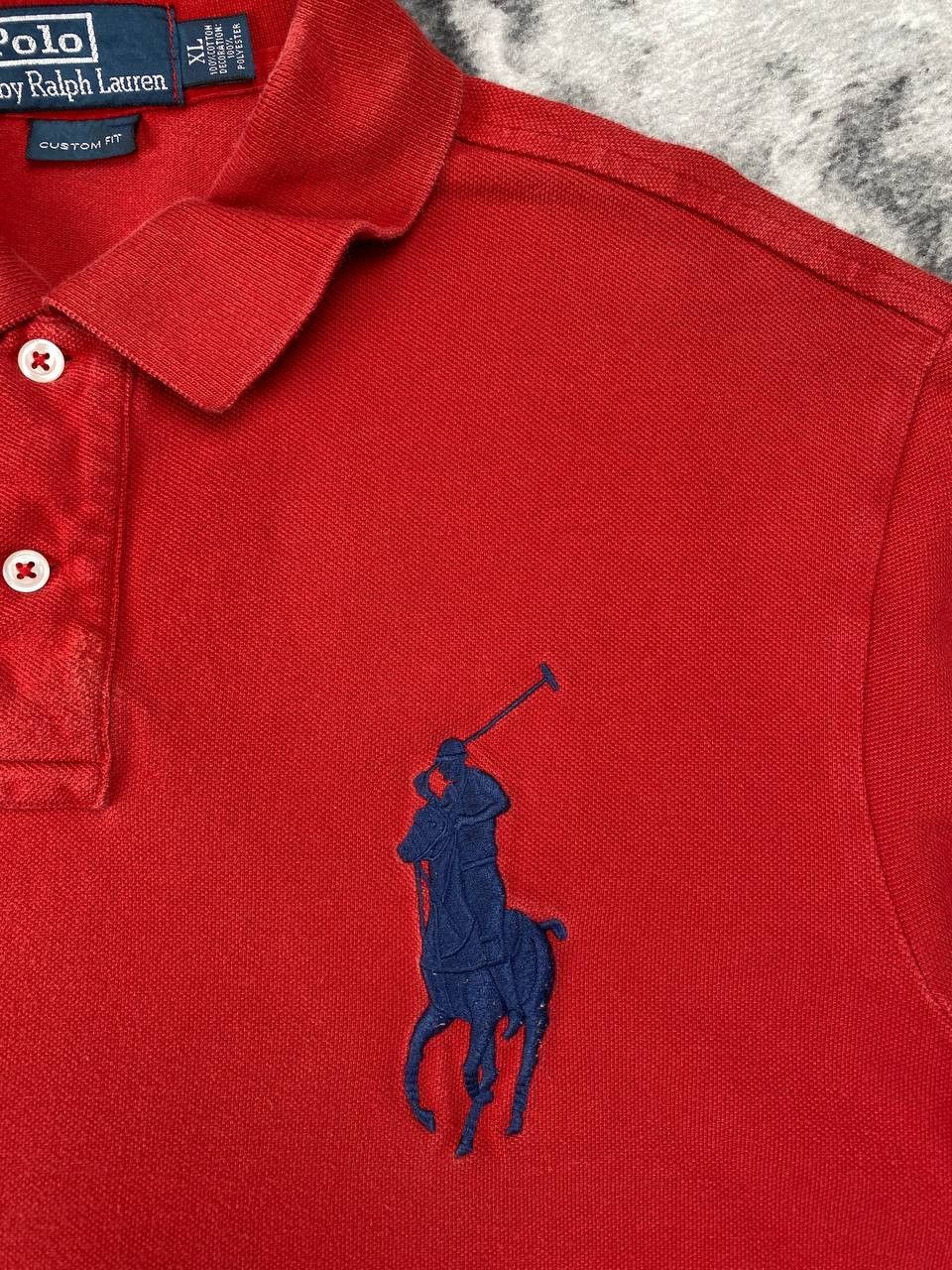 Polo Ralph Lauren Vintage Polo Ralph Lauren Great Britain GBR Rugby Shirt Size US XL / EU 56 / 4 - 4 Thumbnail