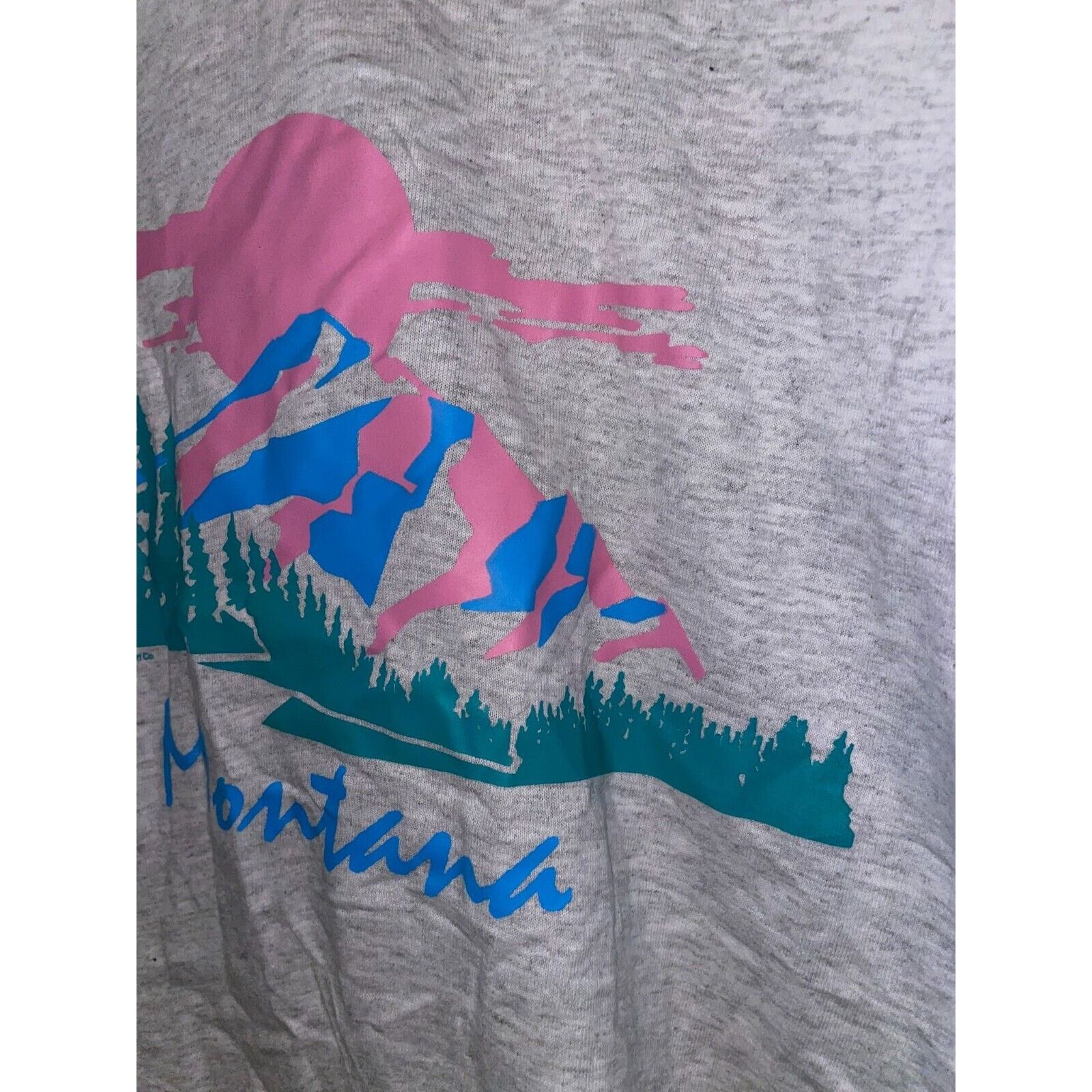Signal Sport Vintage Test Print Jersey Signal Montana Gray VTG 90s L USA Size US L / EU 52-54 / 3 - 9 Thumbnail