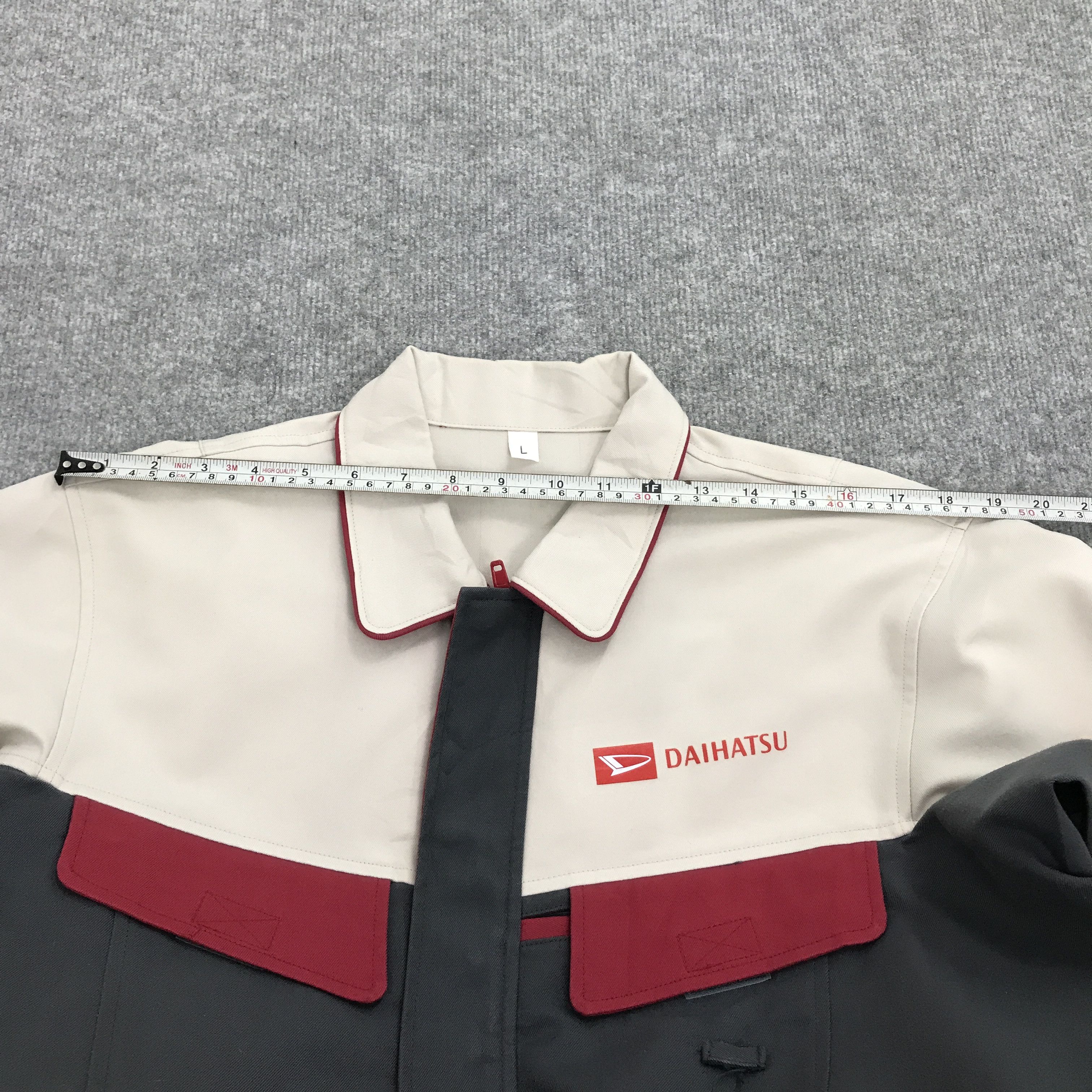 Japanese Brand Vintage daihatsu work uniform up zipper jacket Size US L / EU 52-54 / 3 - 6 Thumbnail