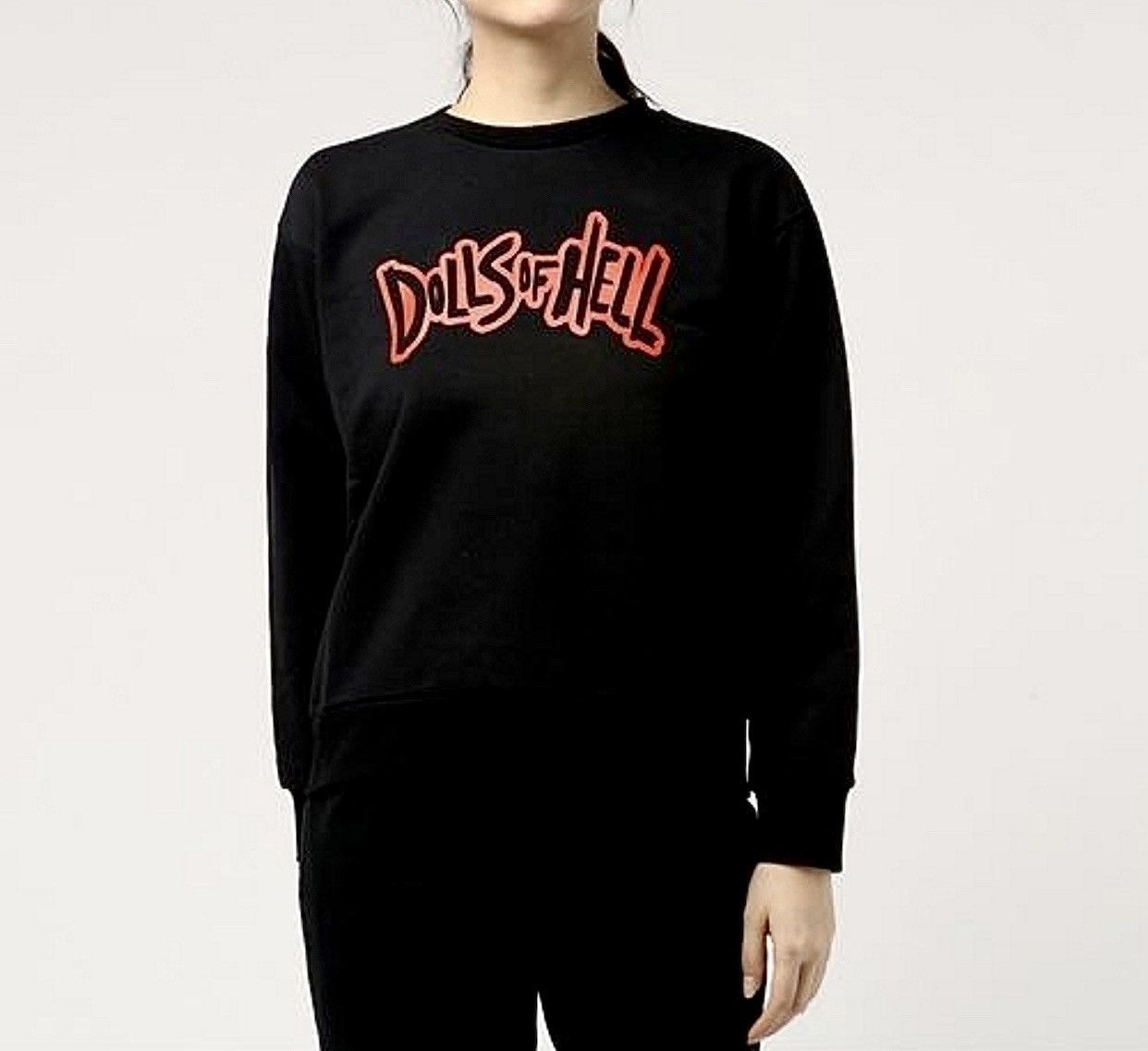 A.P.C. A.P.C. “DOLLS OF HELL” PULL-OVER CREWNECK Size S / US 4 / IT 40 - 1 Thumbnail