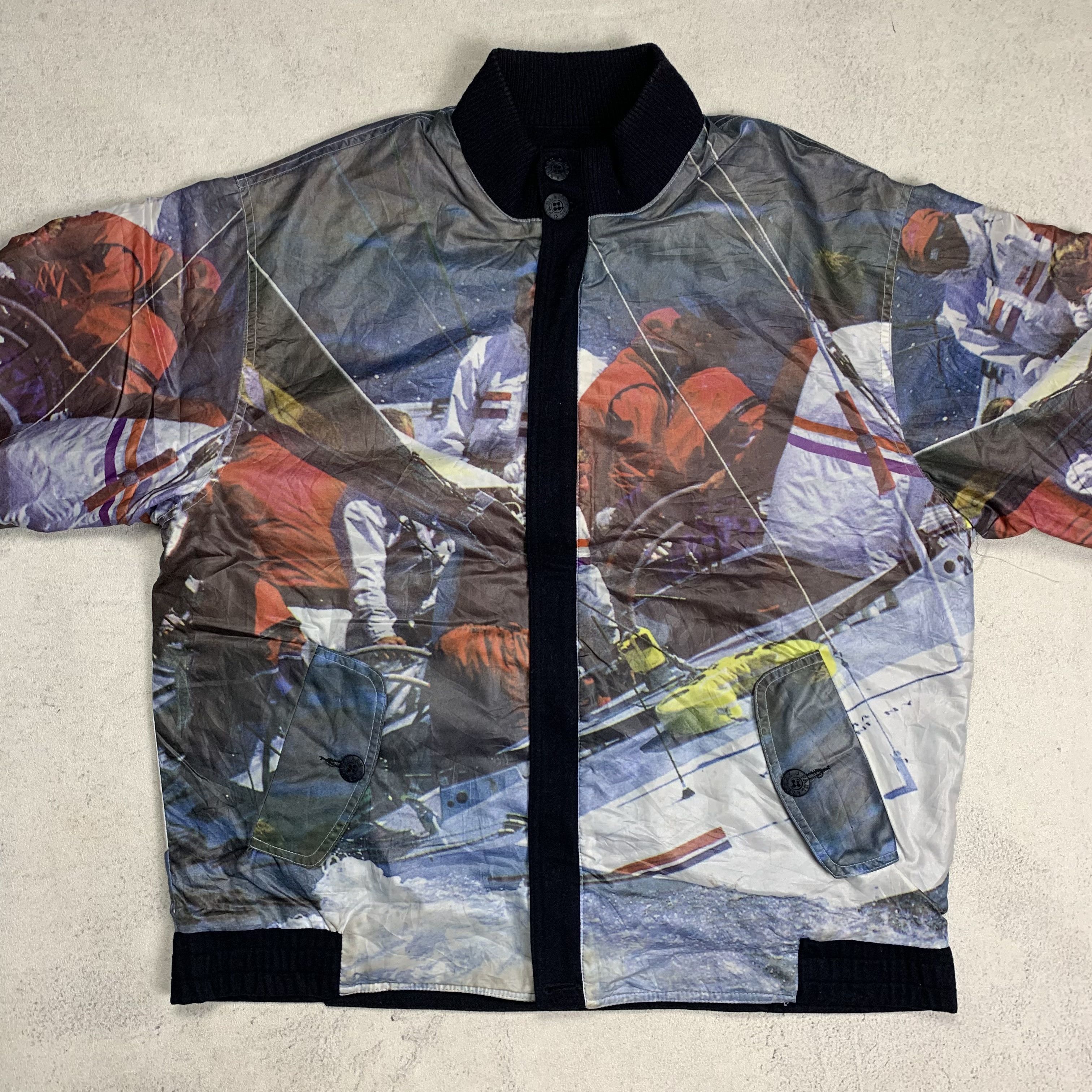 Paul & Shark Reversible Paul & Shark Yachting Wool Jacket Size US M / EU 48-50 / 2 - 5 Thumbnail