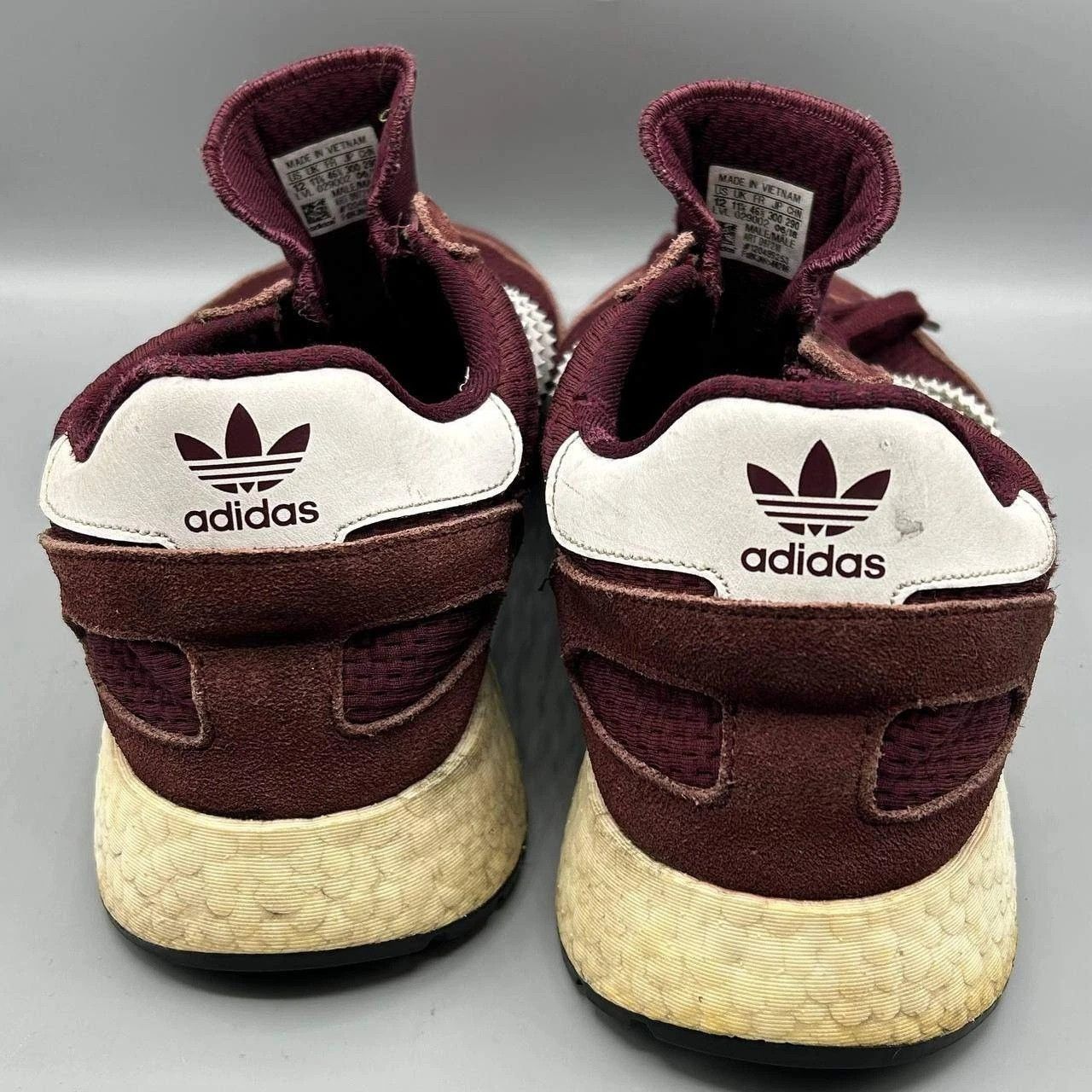 Adidas Adidas I-5923 Sneakers Shoes Men 12 Maroon Athletic D97210 Size US 12 / EU 45 - 9 Thumbnail