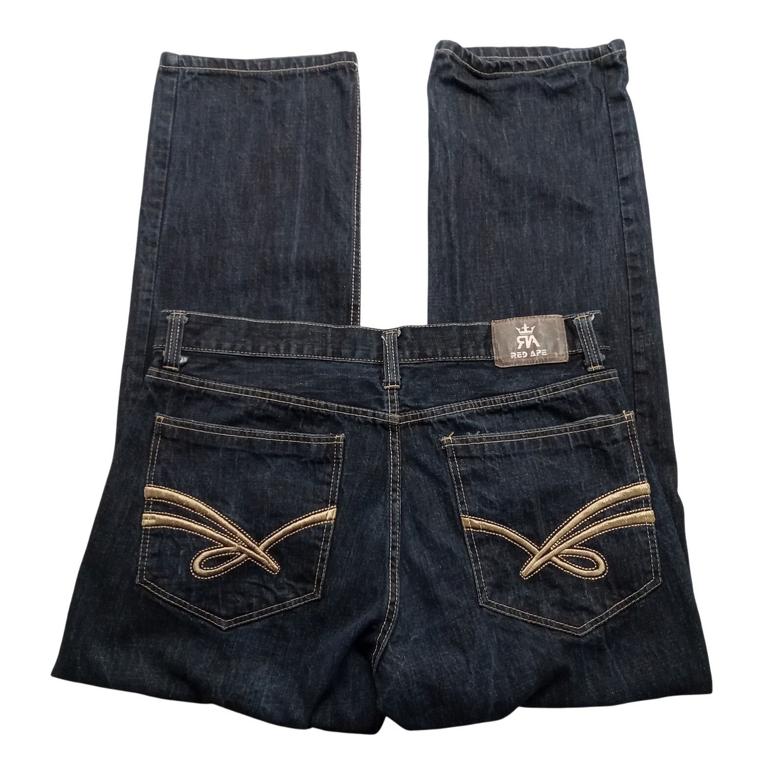& Other Stories Red Ape Jeans 40 X 32 Men's Baggy Y2K Hip Hop Streetwear Size US 40 / EU 56 - 3 Thumbnail