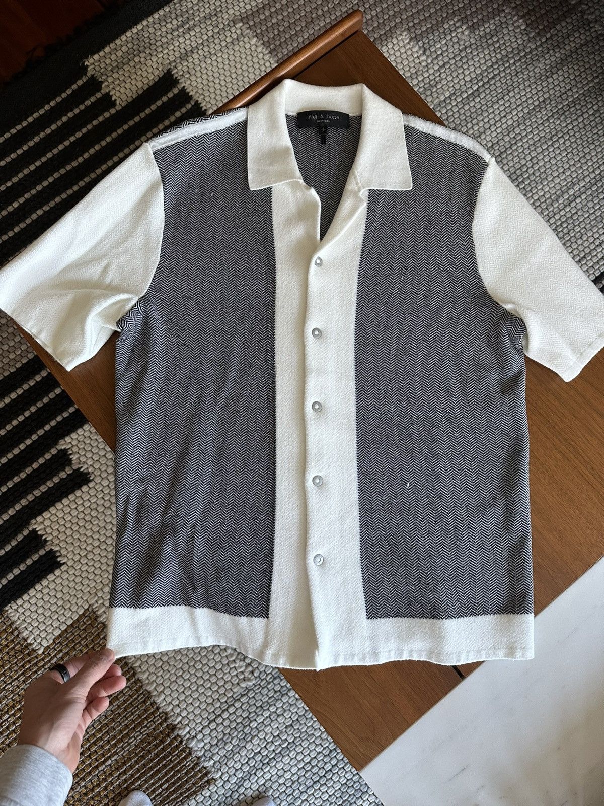 Rag & Bone Rag and bone - knit button up Size US S / EU 44-46 / 1 - 1 Thumbnail