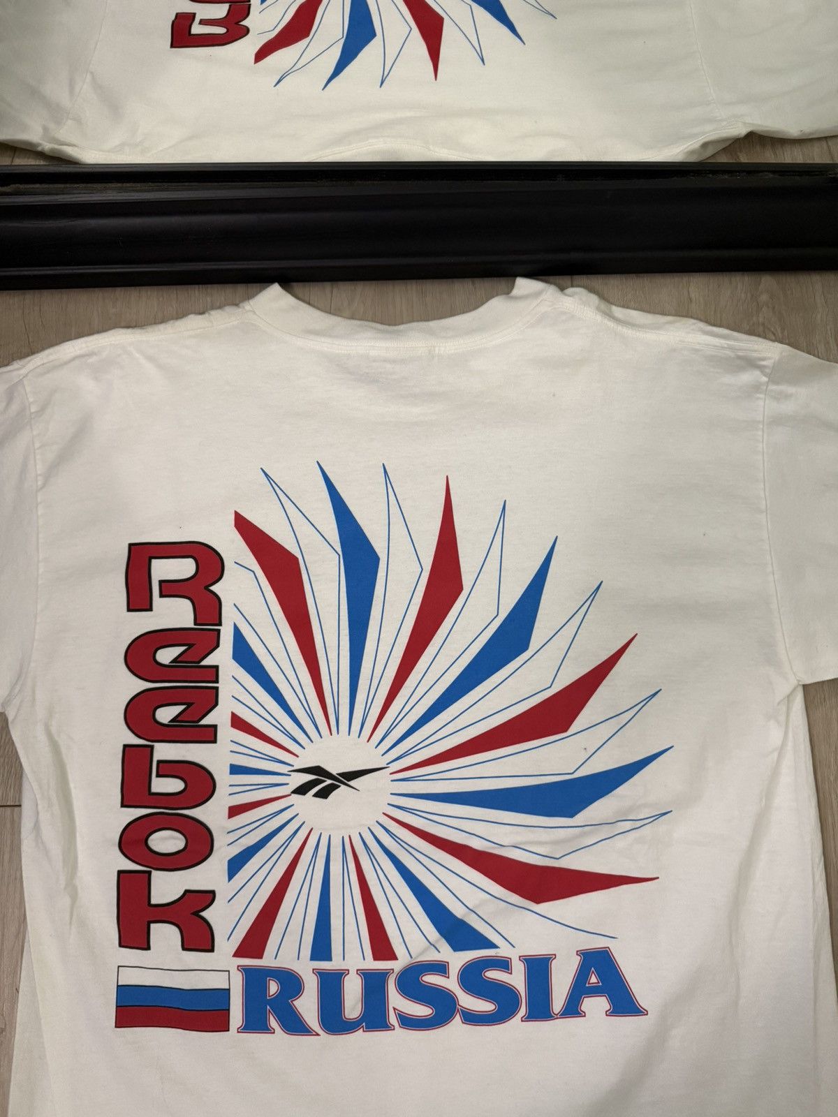 Nike × Reebok × Vintage Vintage / Y2K 1990s Russian Reebok Signed Shirt Size US XXL / EU 58 / 5 - 2 Thumbnail