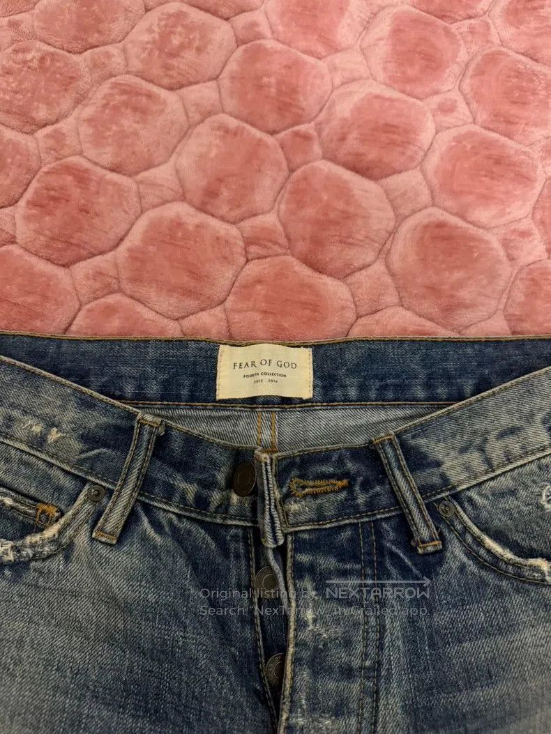 Fear of God Fear of God 4th OG Blue Jeans. Size US 29 - 3 Thumbnail