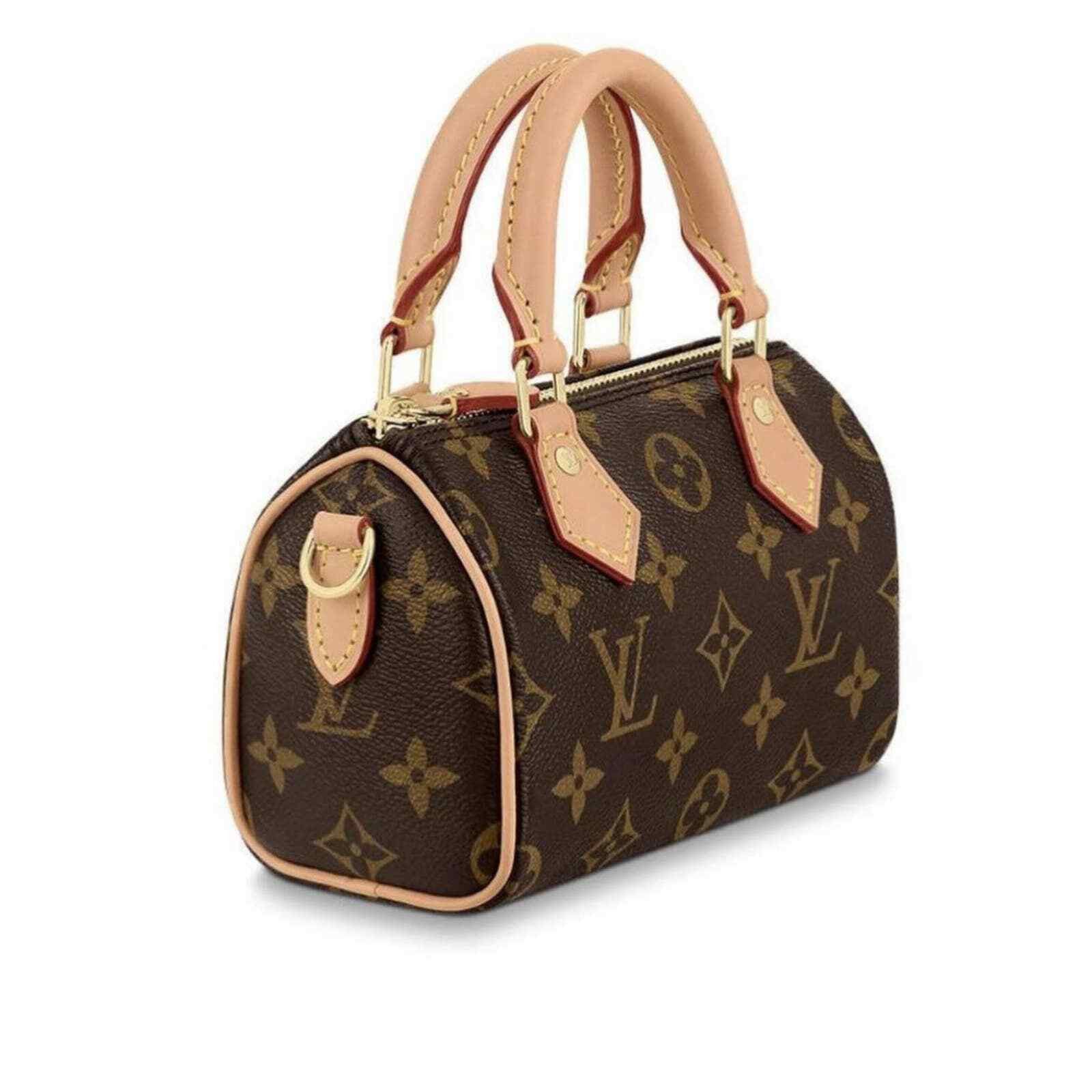Louis Vuitton Louis Vuitton Nano Speedy Mini Crossbody Shoulder Bag Size ONE SIZE - 3 Thumbnail