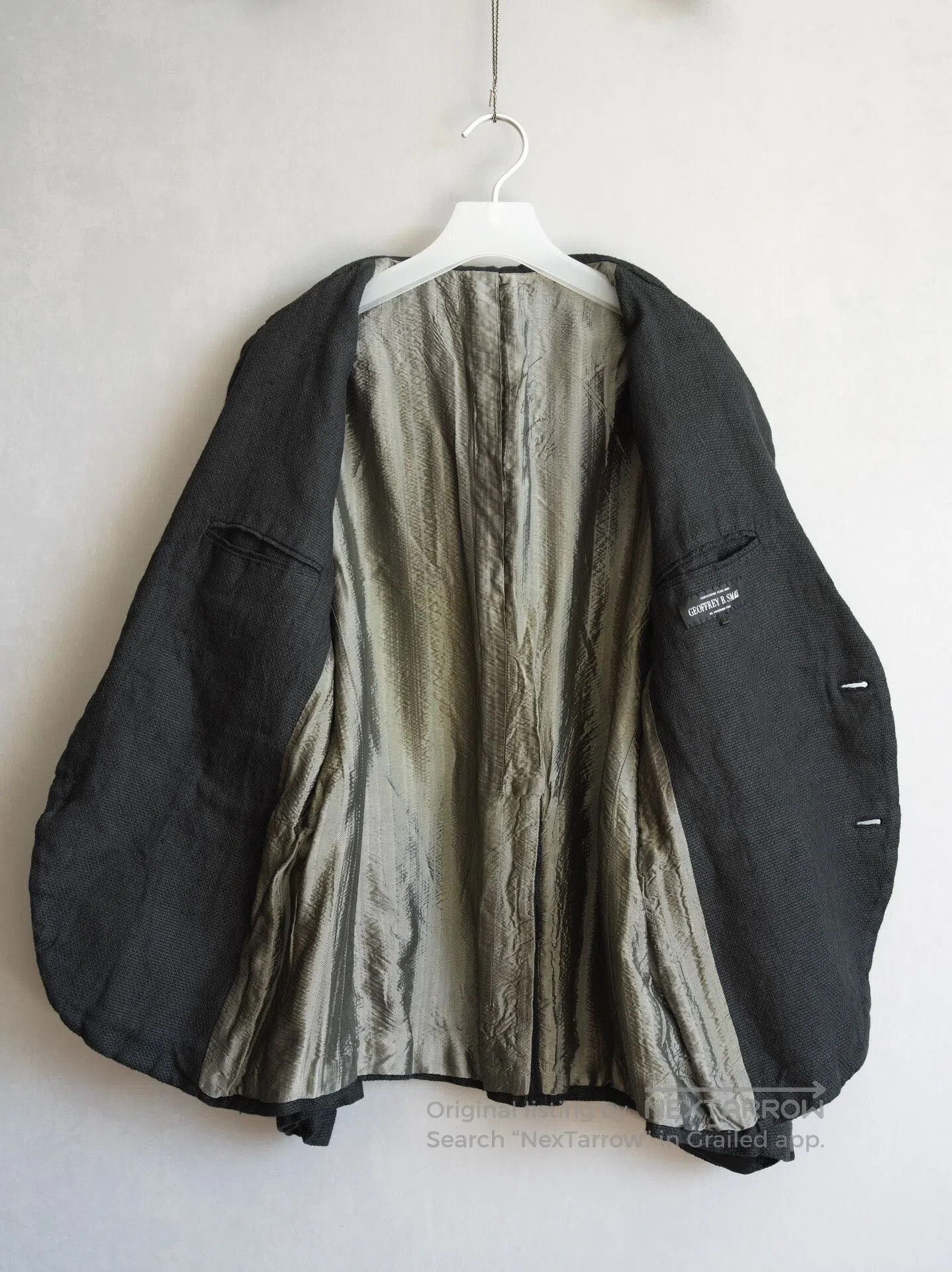 Geoffrey B. Small black and white artisanal jacket by geoffrey b.small. Size US S / EU 44-46 / 1 - 1 Thumbnail