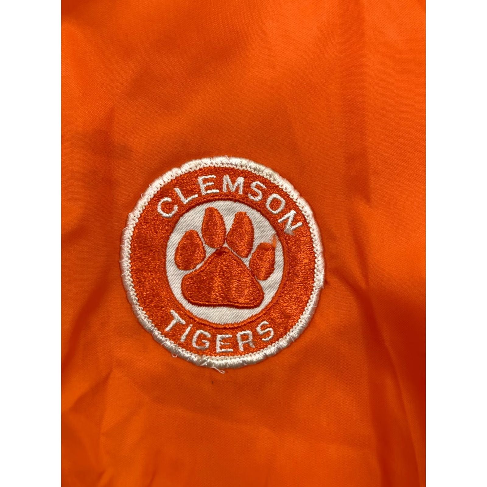 Vintage VINTAGE Clemson Tigers BIKE Windbreaker Jacket Mens M Orange 80s 90s Sports USA Made Size US M / EU 48-50 / 2 - 2 Thumbnail