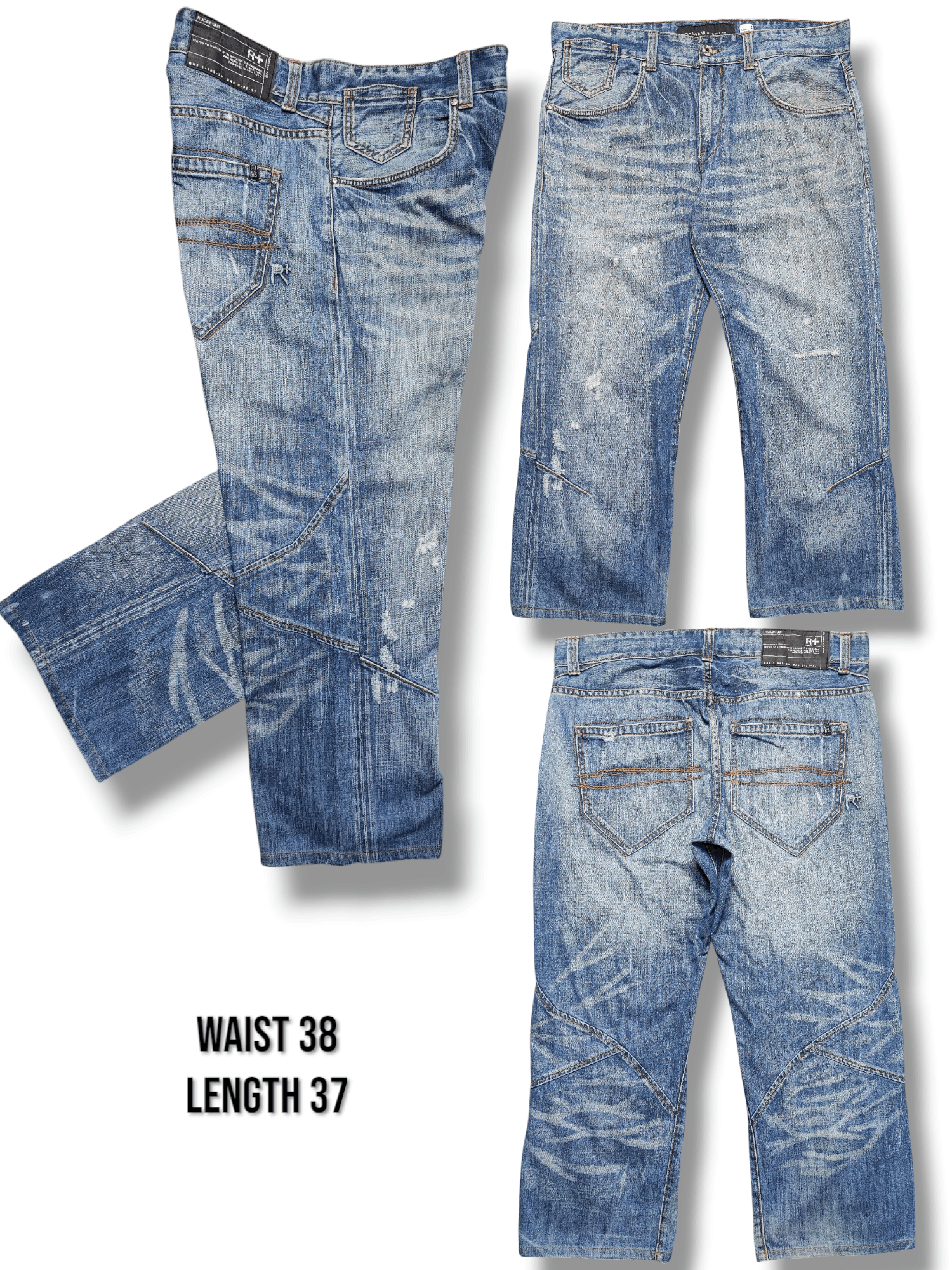 Rocawear Crazy Vintage Y2K Rocawear Baggy Jeans Size US 38 / EU 54 - 1 Thumbnail