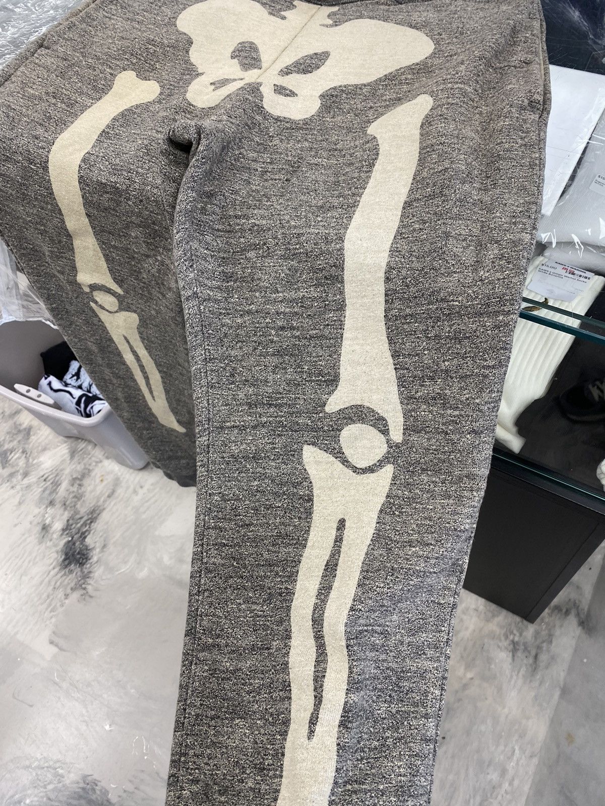 Kapital Kapital bones fleece sweatpants grey skeleton authentic Size US 32 / EU 48 - 13 Thumbnail