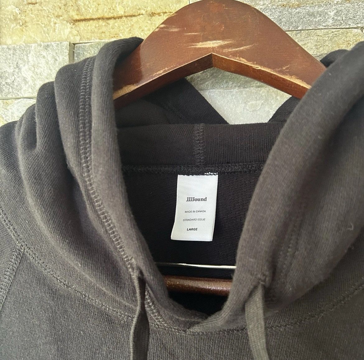 JJJJound Jjjjound j90 french terry hoodie Size US L / EU 52-54 / 3 - 2 Thumbnail