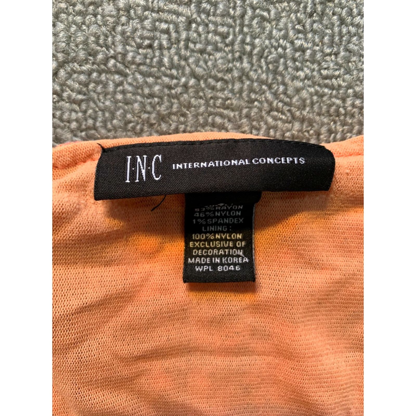 Incu INC Shirt Womens Small S Sequins Floral Pink Tank Casual Sleeveless Pink Womens S Size S / US 4 / IT 40 - 2 Thumbnail