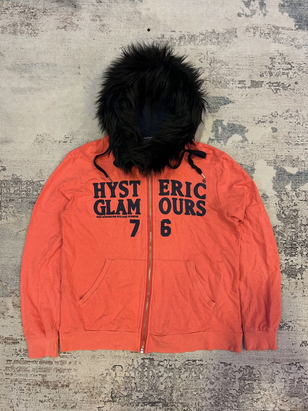 20471120 Japanese fur hoodie removable Style Hysteric Glamour Size US S / EU 44-46 / 1 - 1 Thumbnail