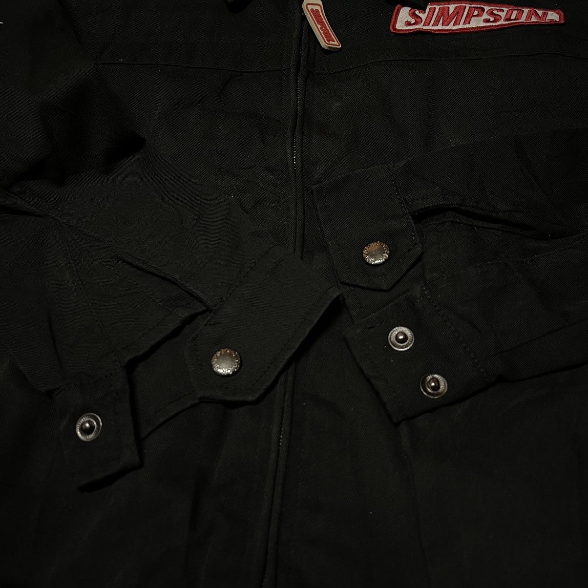 Vintage SIMPSON RACING jacket bomber riding Size US M / EU 48-50 / 2 - 6 Thumbnail