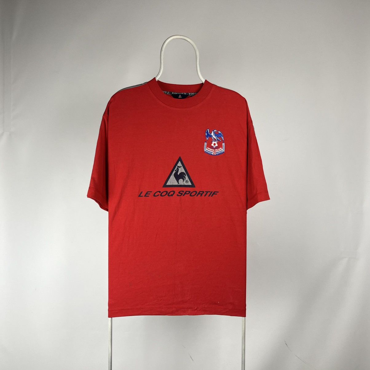 Le Coq Sportif RARE CRYSTAL PALACE 2001/2 TRAINING TSHIRT LE COQ SPORTIFF Size US L / EU 52-54 / 3 - 1 Thumbnail