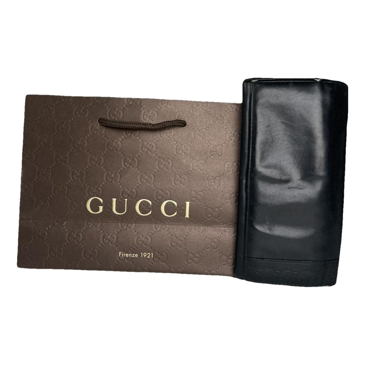 Gucci Jackie 1961 Black Leather Purse Size ONE SIZE - 1 Thumbnail