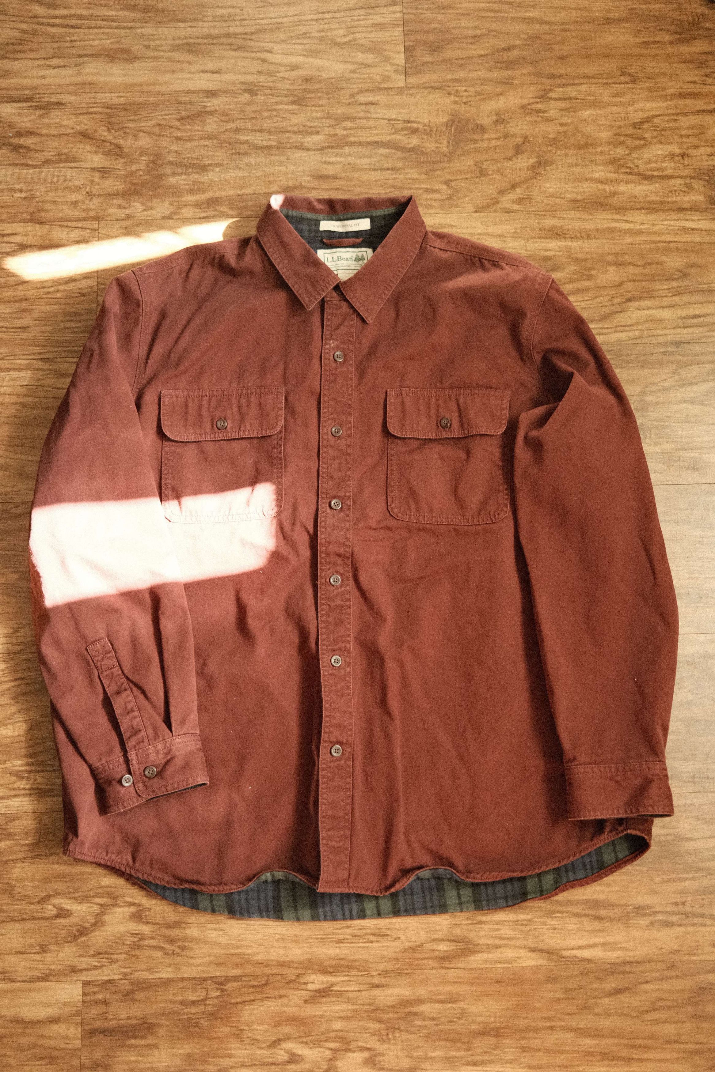 L.L. Bean Vintage LL Bean Over Shirt Size US XL / EU 56 / 4 - 1 Thumbnail