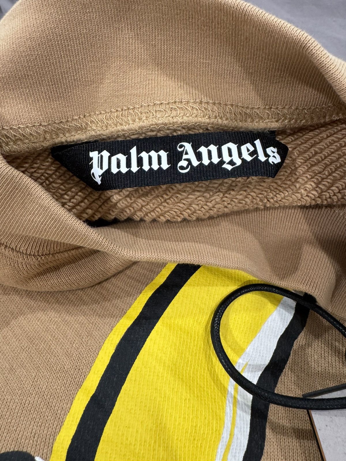 Palm Angels Palm Angels Banana Print Brown Crewneck Sweatshirt Size US XL / EU 56 / 4 - 3 Thumbnail