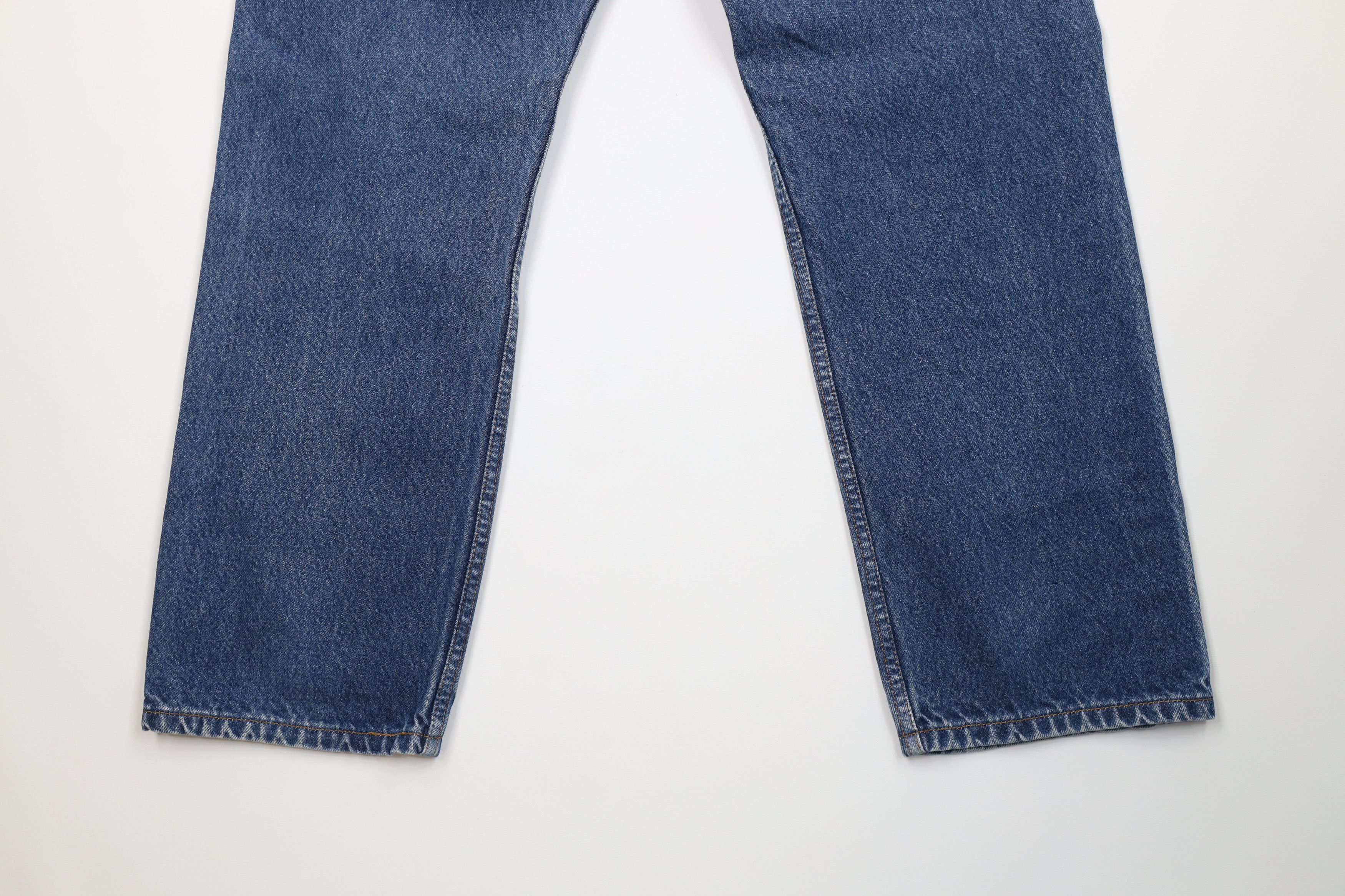 Levi's Vintage 90s Levis 505 Regular Straight Leg Denim Jeans Blue Size US 34 / EU 50 - 12 Thumbnail