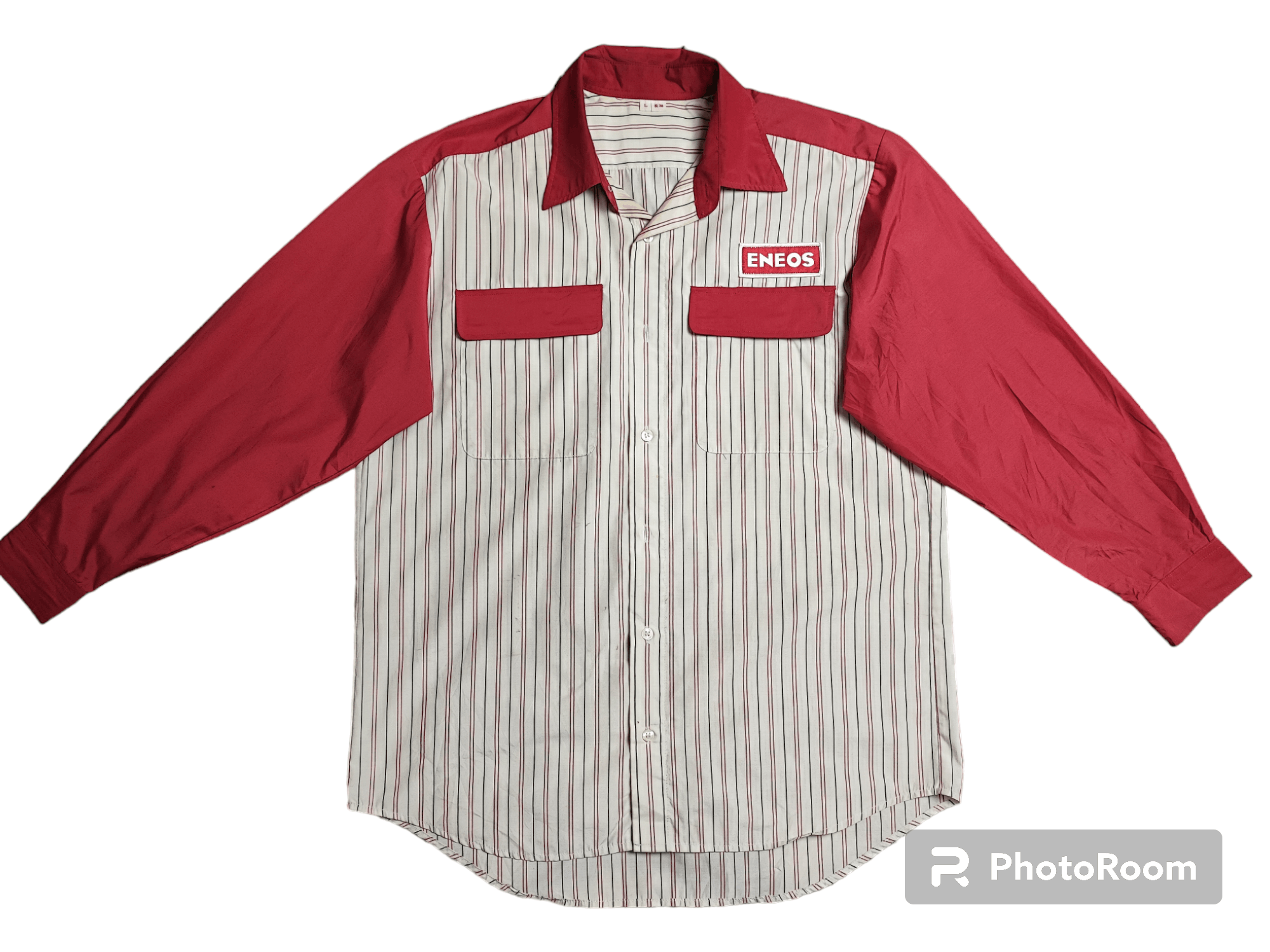 Japanese Brand Vintage Eneos Shirt Jdm Initial D Style Size US L / EU 52-54 / 3 - 1 Thumbnail