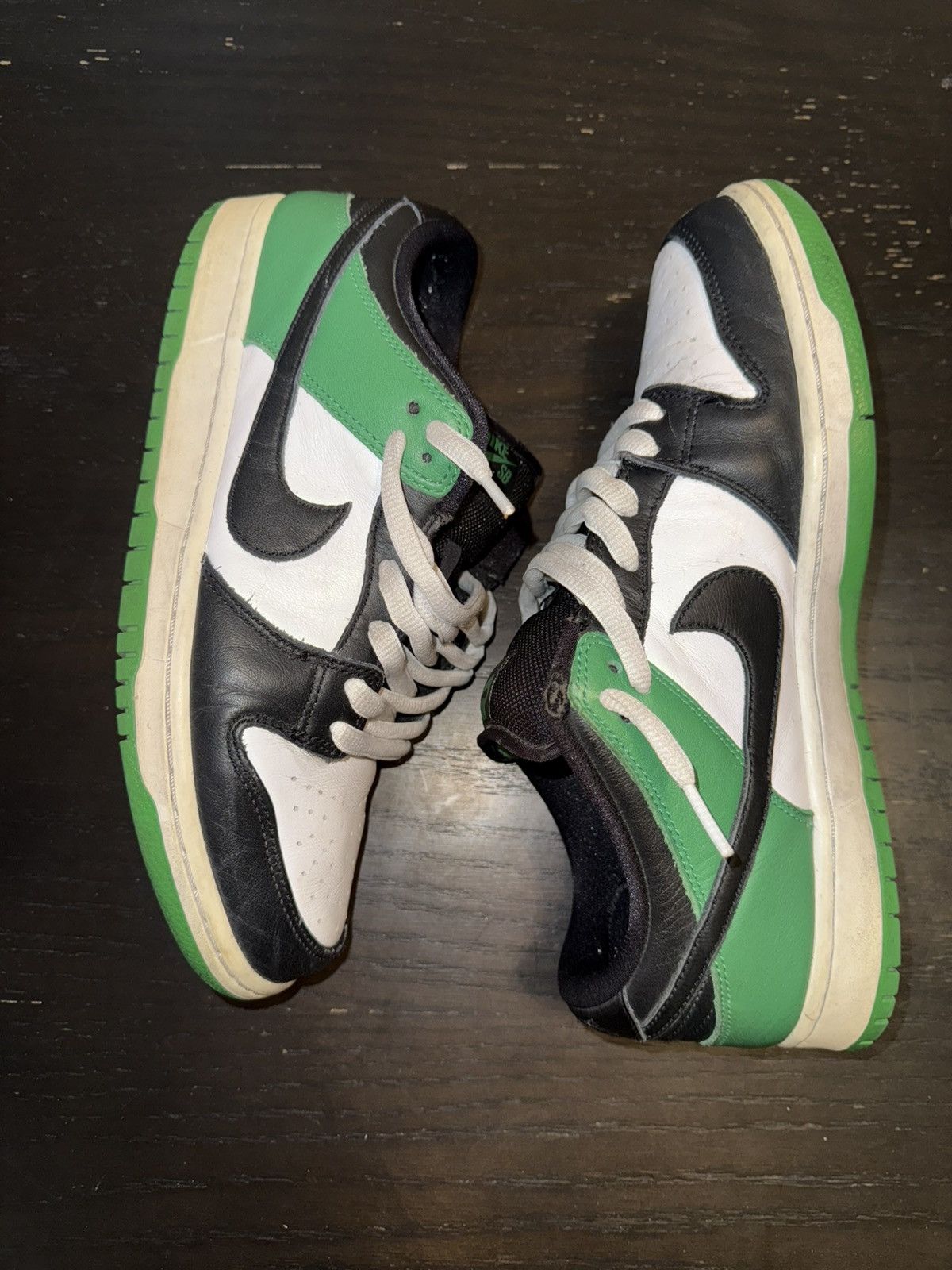 Nike SB Nike Sb Dunk Low Classic Green Size 9.5 Size US 9.5 / EU 42-43 - 4 Thumbnail