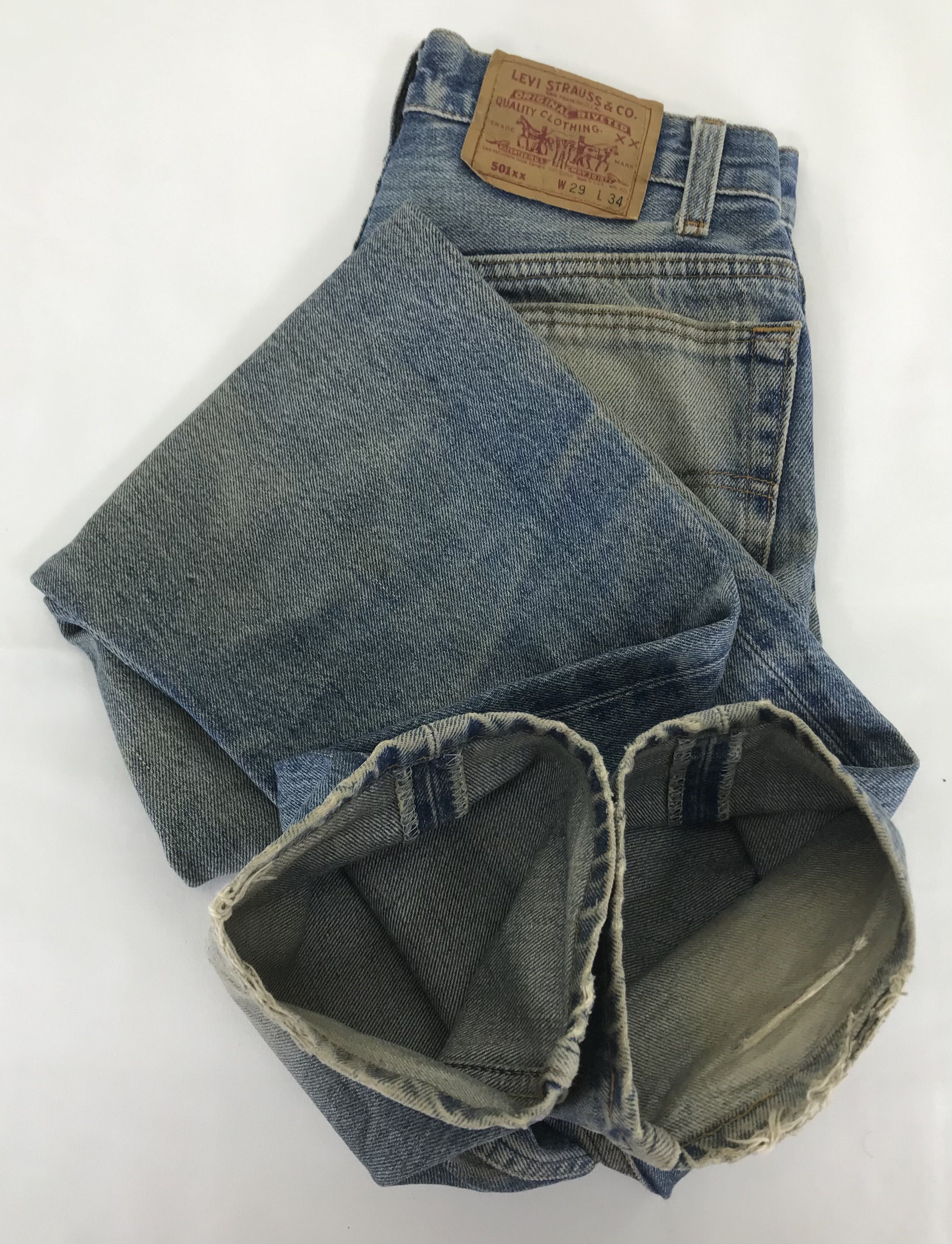 Levi's Vintage Levi's 501 Mud Wash Jeans Size US 29 - 14 Thumbnail
