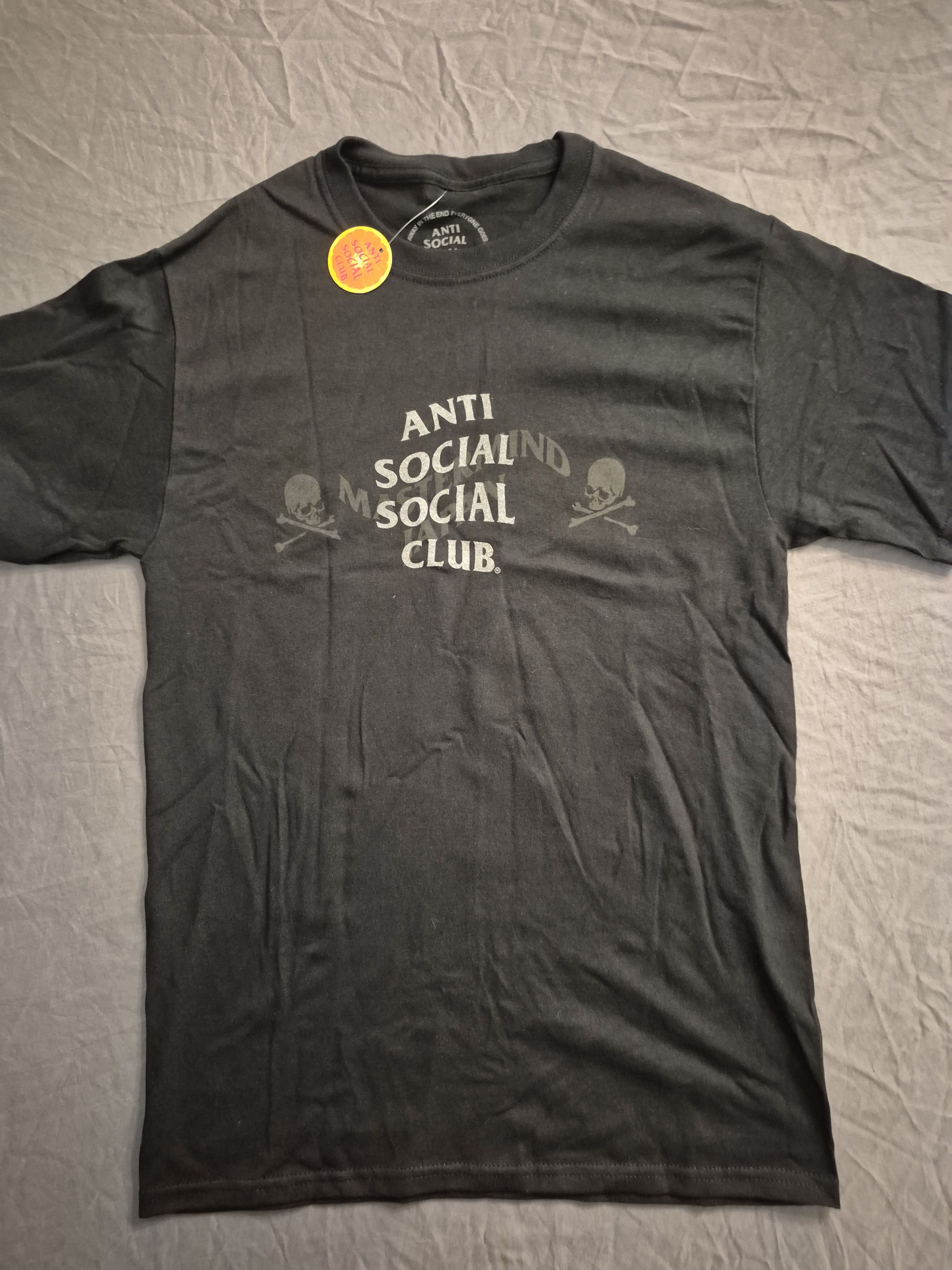 人気話題！Anti Social Social Club x Mastermind Black Tee ASSC x Mastermind Mind Tee - Black – ANTI SOCIAL SOCIAL CLUB