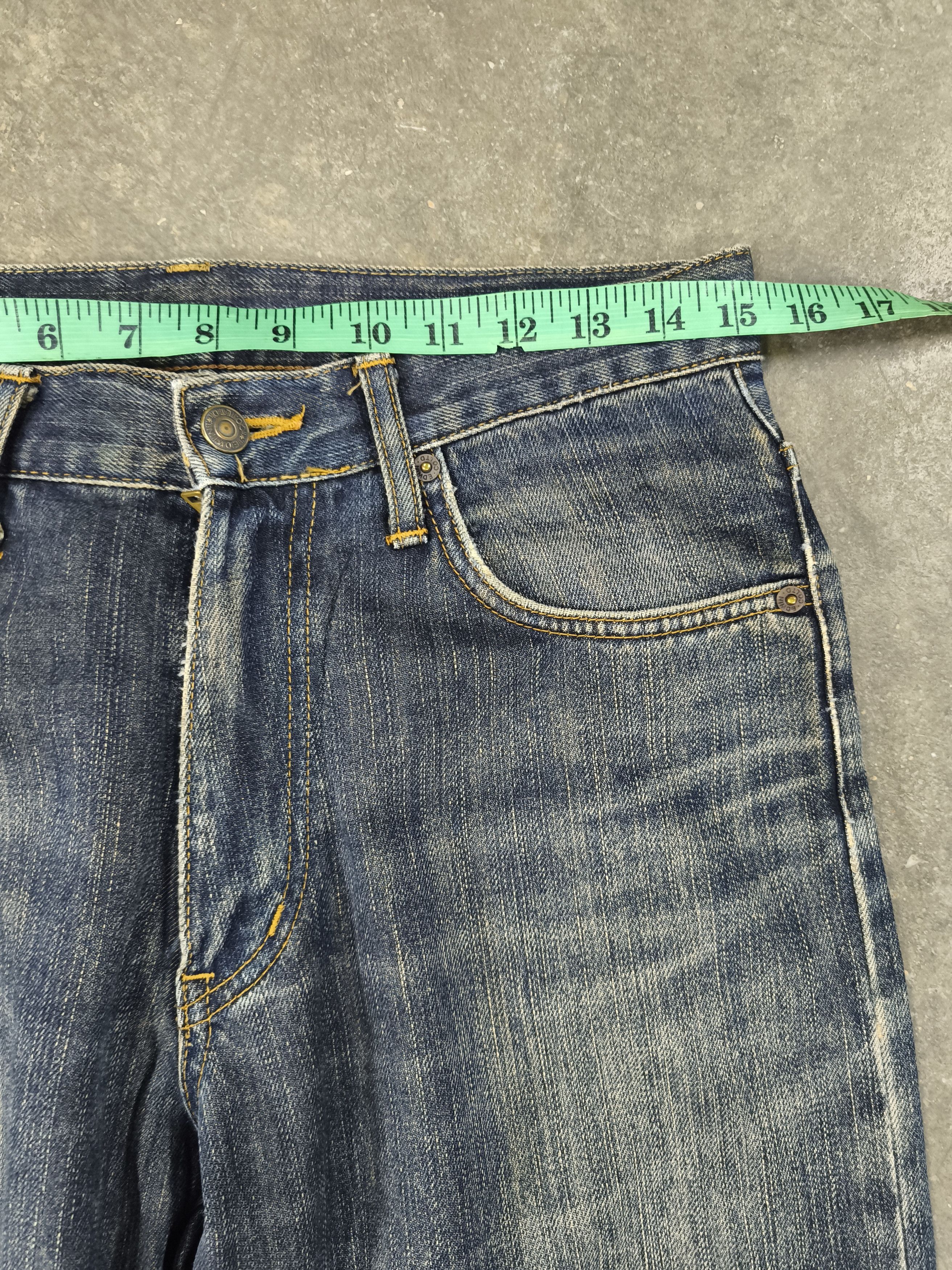 Beauty Beast Flare🔥🔥🔥 Vintage Edwin Jeans distressed if six was nine Size US 30 / EU 46 - 12 Thumbnail