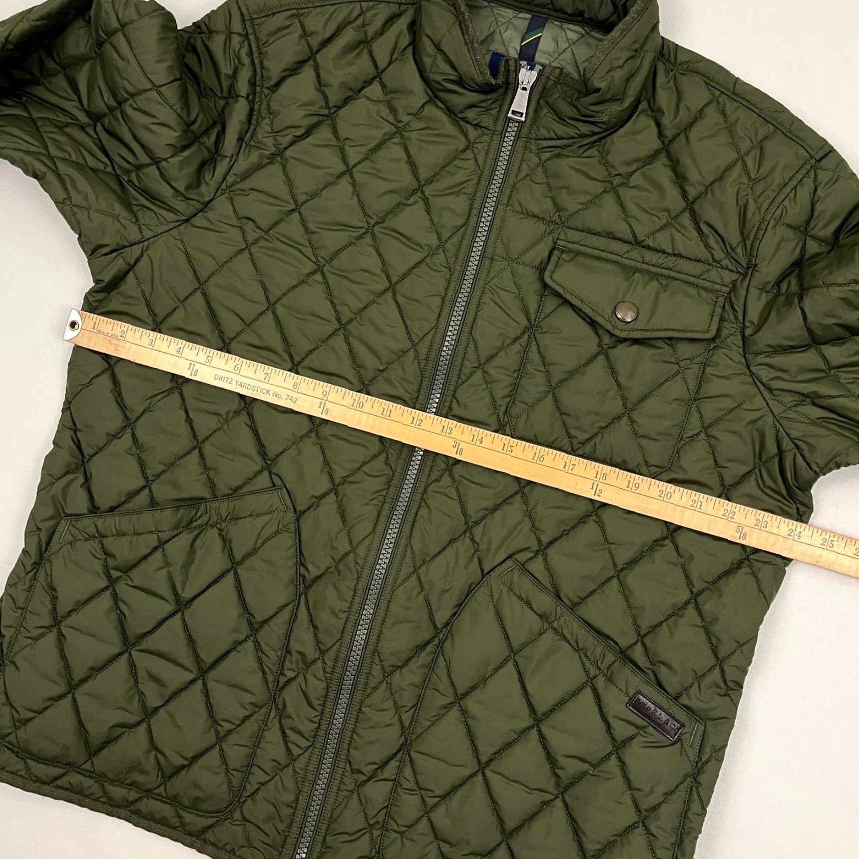 Polo Ralph Lauren Polo Ralph Lauren Newbury Jacket Mens XL Green Diamond Quilted Field Heritage Size US XL / EU 56 / 4 - 6 Thumbnail
