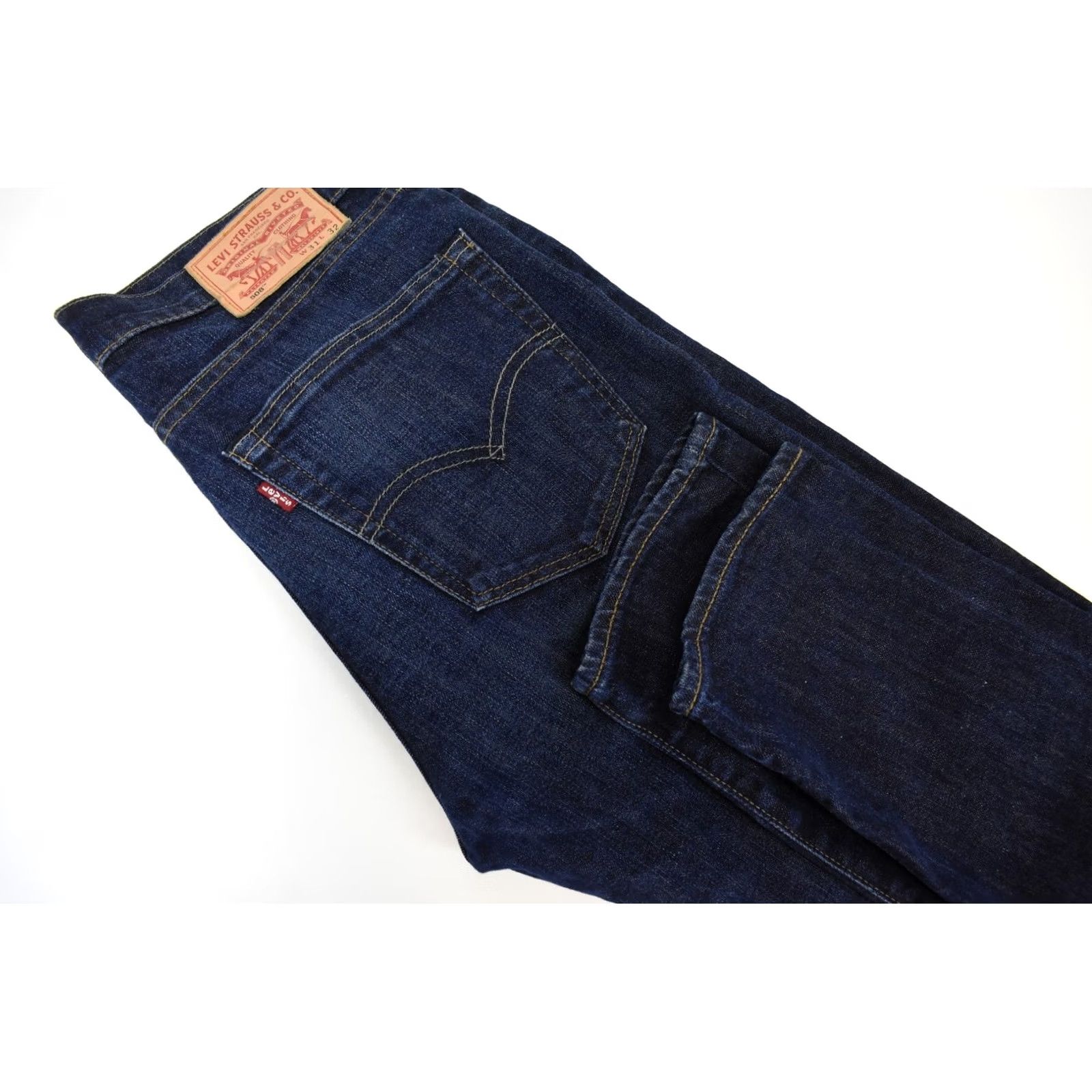 Levi's Levi's 508 Jeans Men Regular Tapered W31/L32 Blue Denim Pants Size US 31 - 5 Thumbnail