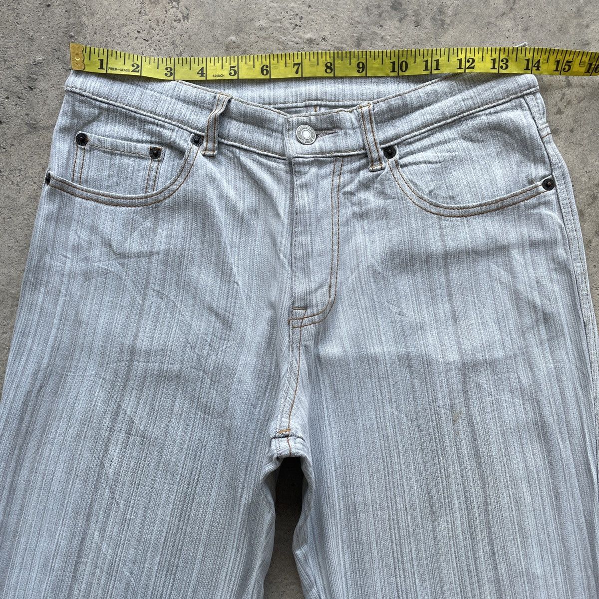 Japanese Brand Vintage Lemiore Jeans FLARE Faded Pants BOOTCUT W28x30.5 Size US 28 / EU 44 - 5 Thumbnail