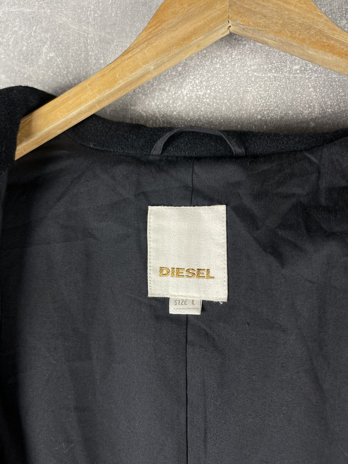 Diesel Diesel Avant Garde Military Double Breasted Wool Blend Coat Size US L / EU 52-54 / 3 - 10 Thumbnail