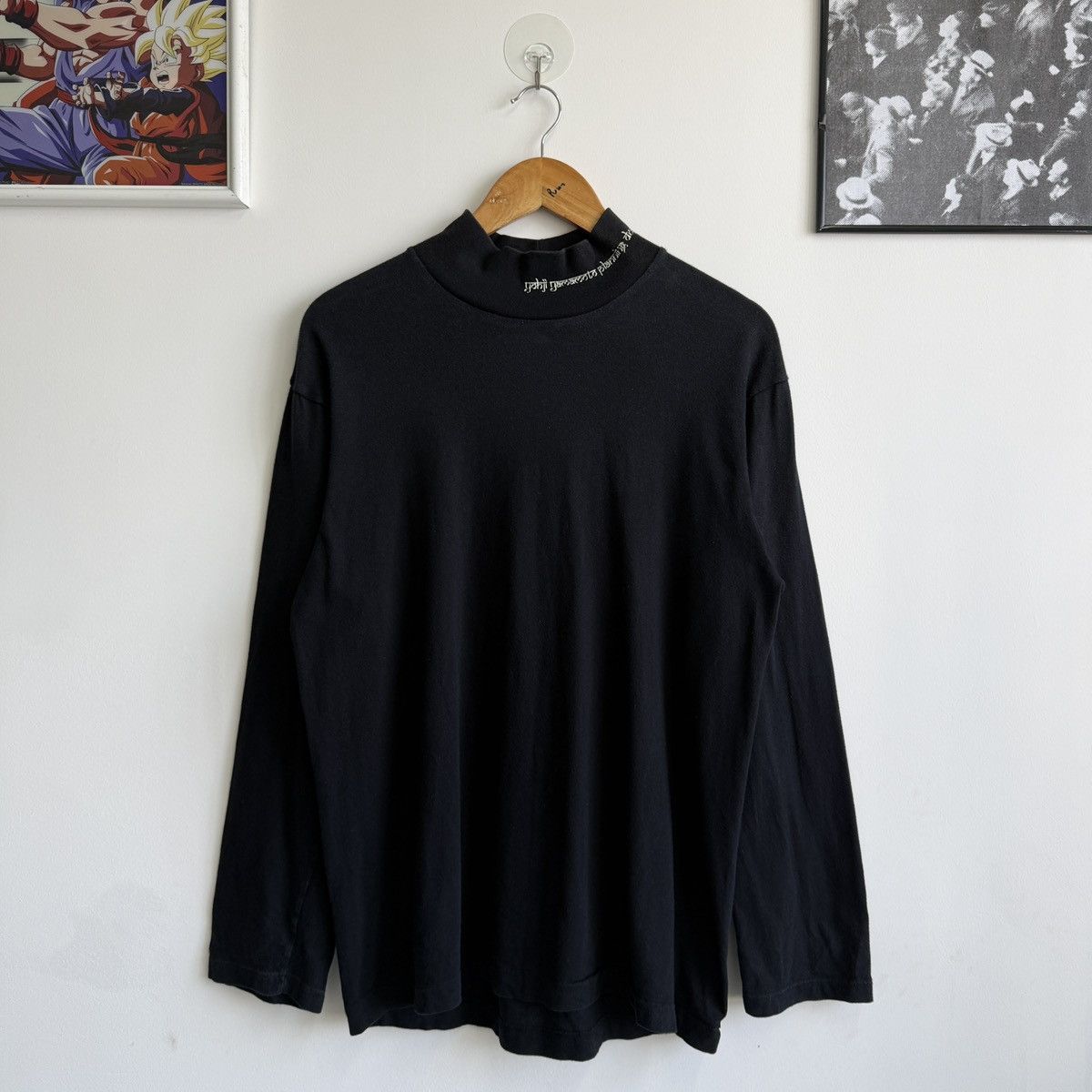 Yohji Yamamoto Yohji Yamamoto S'YTE Mock Neck Shirt Size US L / EU 52-54 / 3 - 1 Thumbnail