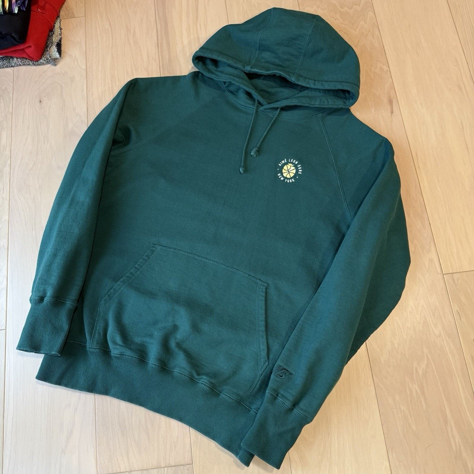 New Balance New Balance Aime Leon Dore Hoodie XL Green Heavy Fleece Size US XL / EU 56 / 4 - 10 Thumbnail