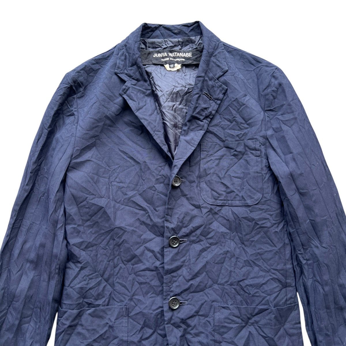 Junya Watanabe 🔥 JUNYA WATANABE COMME DES GARCONS PLEATED LAZER JACKET Size US XS / EU 42 / 0 - 5 Thumbnail