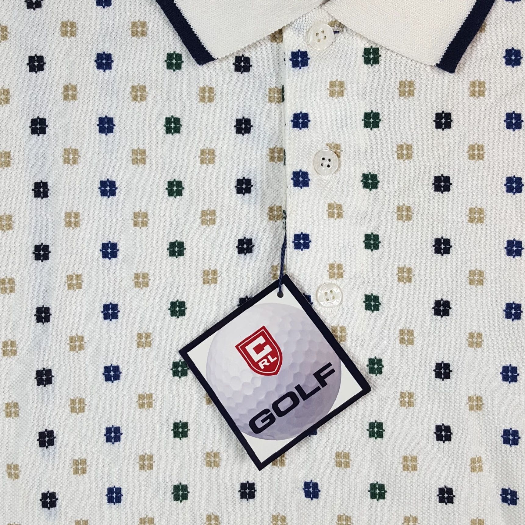 Ralph Lauren Vintage Chaps Golf Ralph Lauren Shield Logo Size L Preppy Polo Shirt Shirt Mens 90s White Cotton Knit Polo Shirt Size US L / EU 52-54 / 3 - 4 Thumbnail