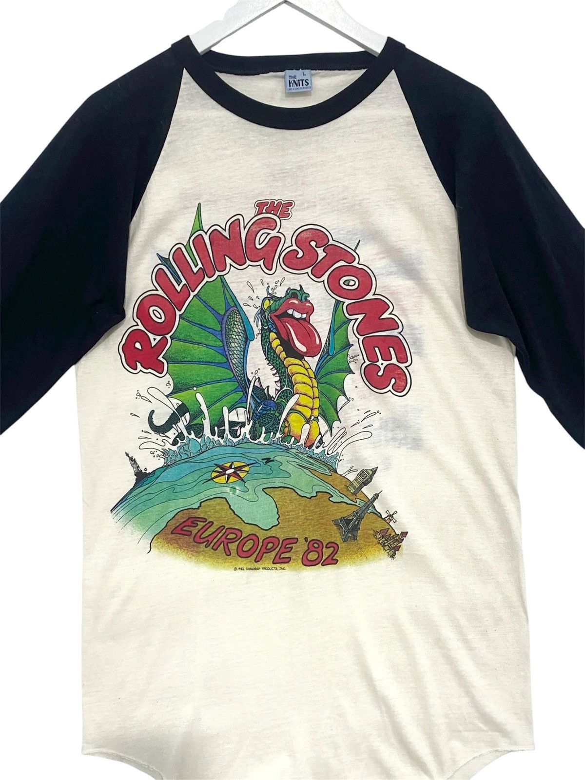 The Rolling Stones The Rolling Stones Vintage 1982 Europe Tour UK Leeds T-Shirt Size US L / EU 52-54 / 3 - 3 Thumbnail