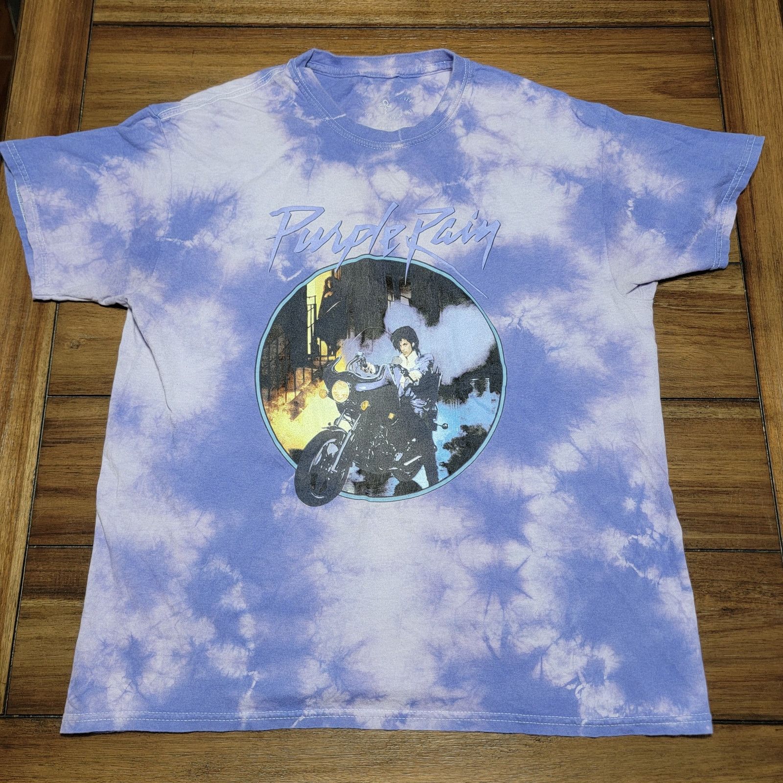Prince Prince Purple Tie-Dye Unisex Tee "Purple Rain" - Size Medium Size M / US 6-8 / IT 42-44 - 1 Thumbnail