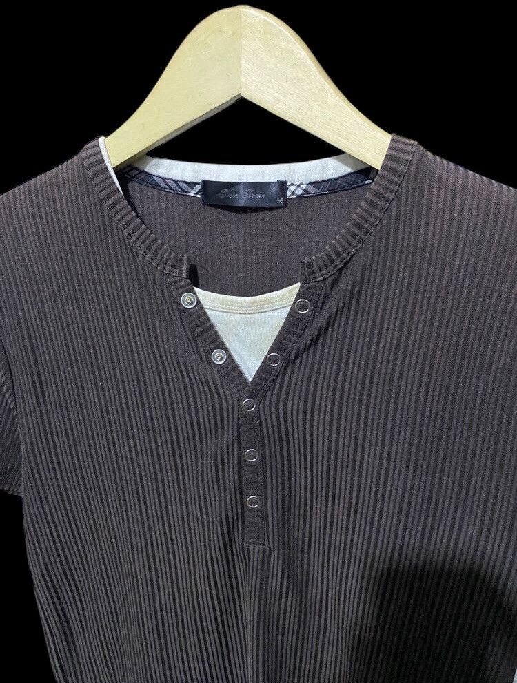 If Six Was Nine × Japanese Brand × Le Grande Bleu (L.G.B.) 🖤Double Layer Nota Bene IfSixWasNine LGB Style🖤 Size US M / EU 48-50 / 2 - 2 Thumbnail