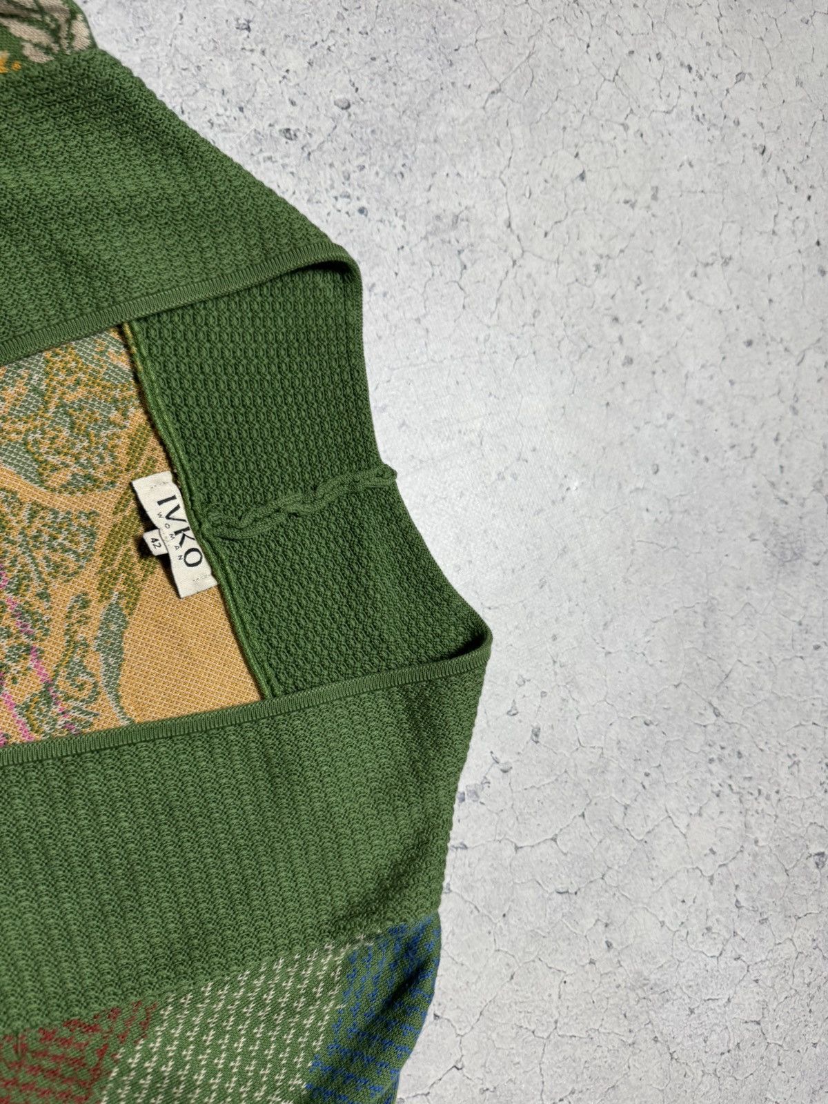 Vintage Ivko Women’s Cardigan Vintage Sweater Size 42 Size M / US 6-8 / IT 42-44 - 6 Thumbnail