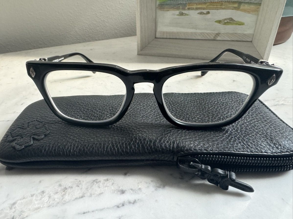 Chrome Hearts Chrome Hearts Pump Me Glasses Black Size ONE SIZE - 3 Thumbnail