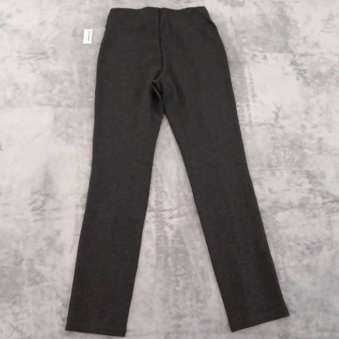 Old Navy Old Navy Pants Womens Medium Gray Skinny Ankle Pull On Elastic Waist Stretch High Rise Inseam 29 in Size 32" / US 10 / IT 46 - 6 Thumbnail