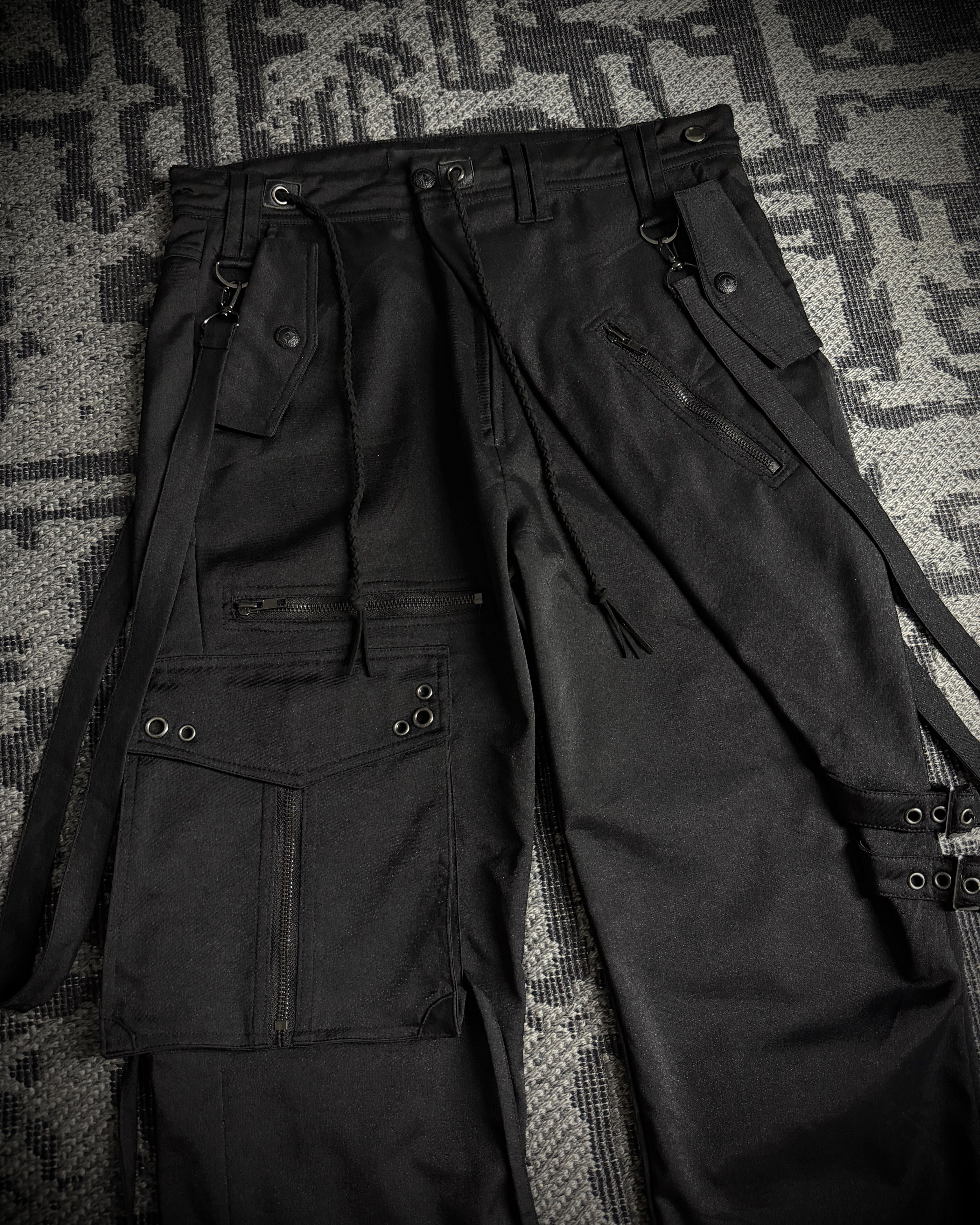 Japanese Brand MIDAS Tactical Multi-Zip Cargo Pants Size US 32 / EU 48 - 5 Thumbnail