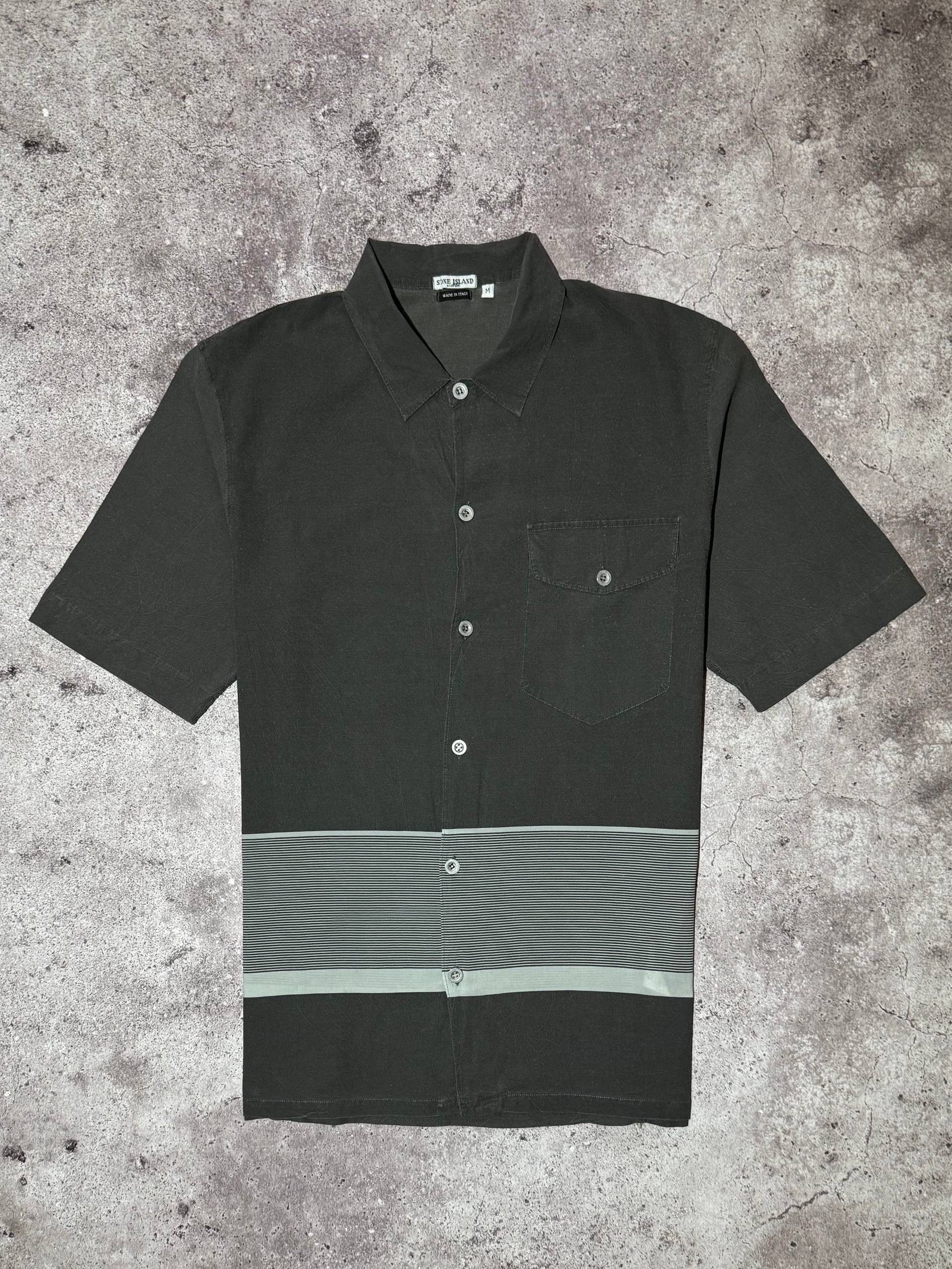 Stone Island Stone Island Marina Vintage Button Down Short Sleeve Shirt Size US M / EU 48-50 / 2 - 7 Thumbnail