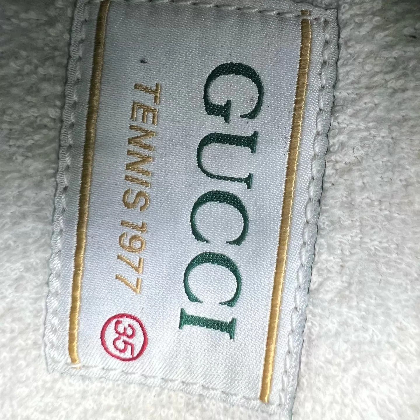 Gucci Gucci 1977 White Red Green 35 Shoes Size US 4.5 / IT 34.5 - 7 Thumbnail