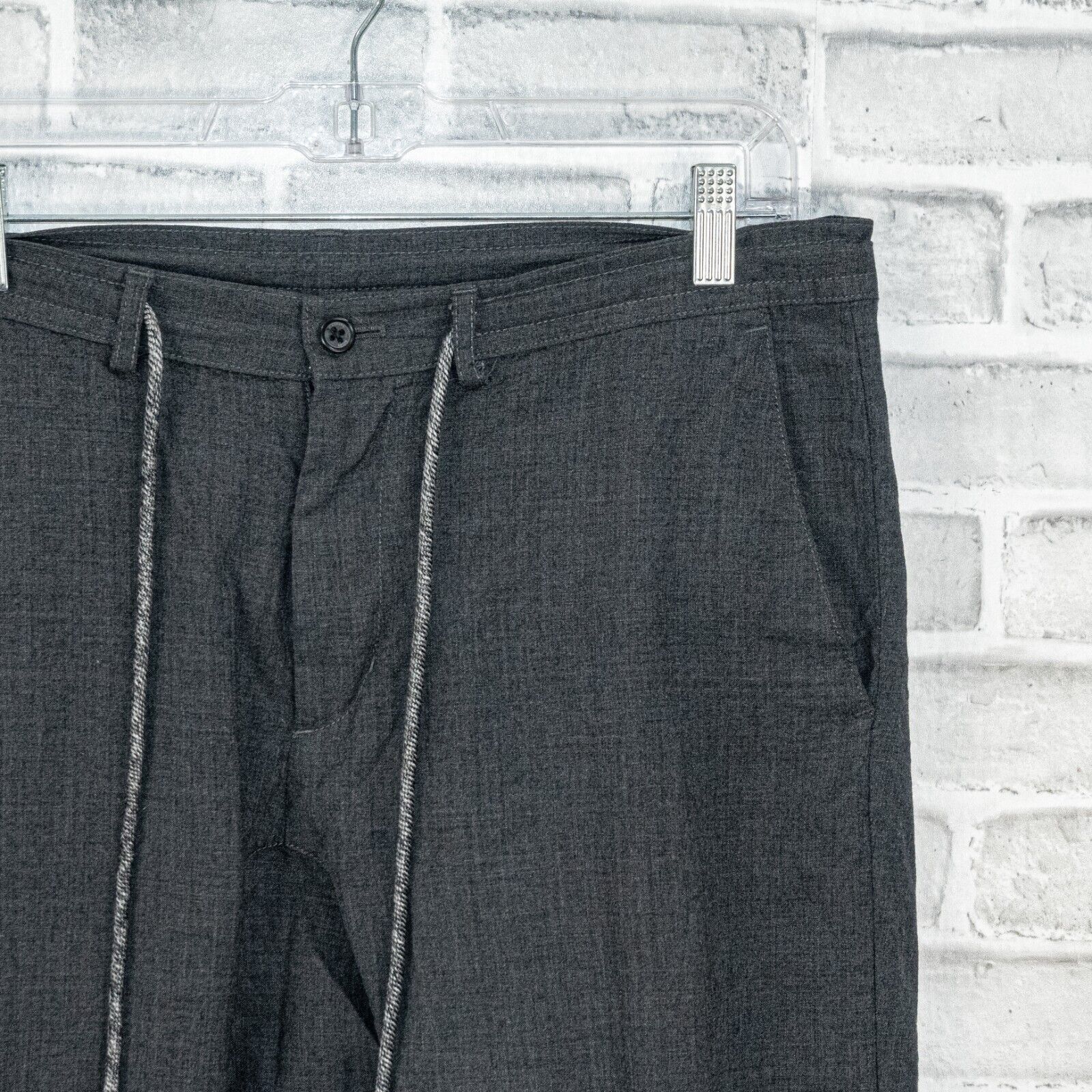 United Arrows United Arrows & Sons Japan Drawstring Trouser Pants in char Size US 34 / EU 50 - 8 Thumbnail