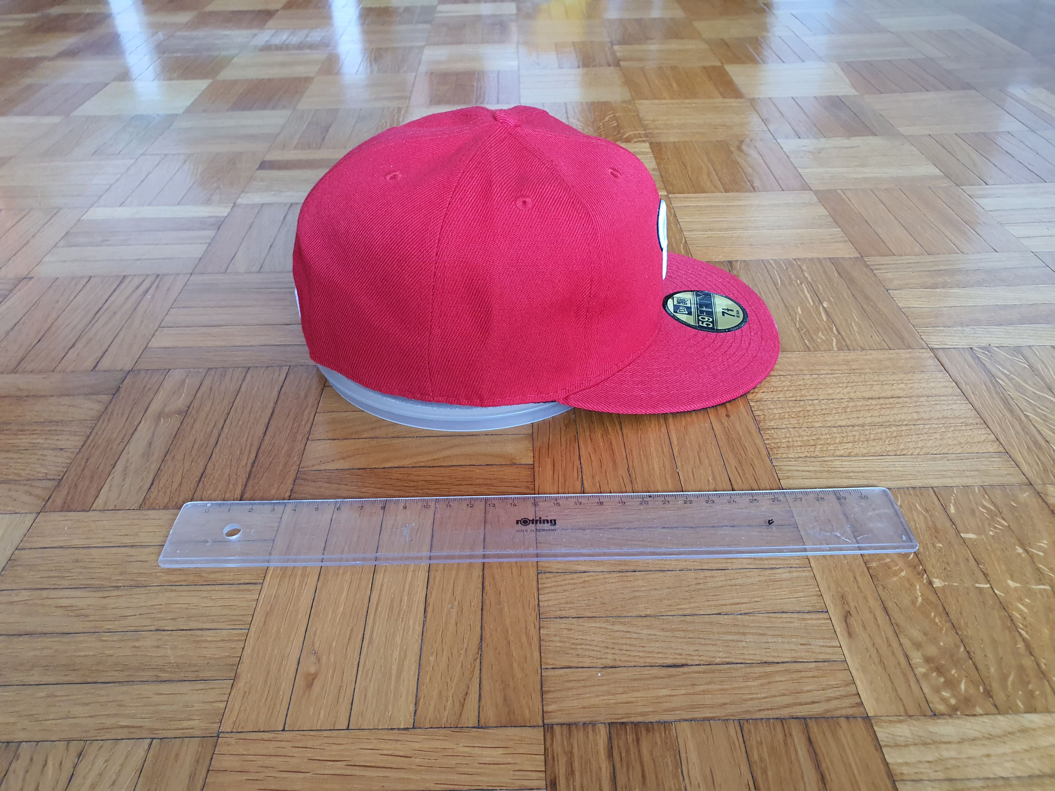New Era Snapback Baseball Cap - MLB Washington Nationals - US 7 5/8 Size 30 - 3 Thumbnail