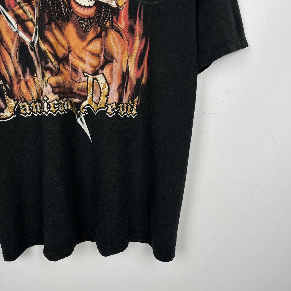 Other Vintage Jamaican Devil 4:20 humor weed faded tee 90’s Size US L / EU 52-54 / 3 - 3 Thumbnail